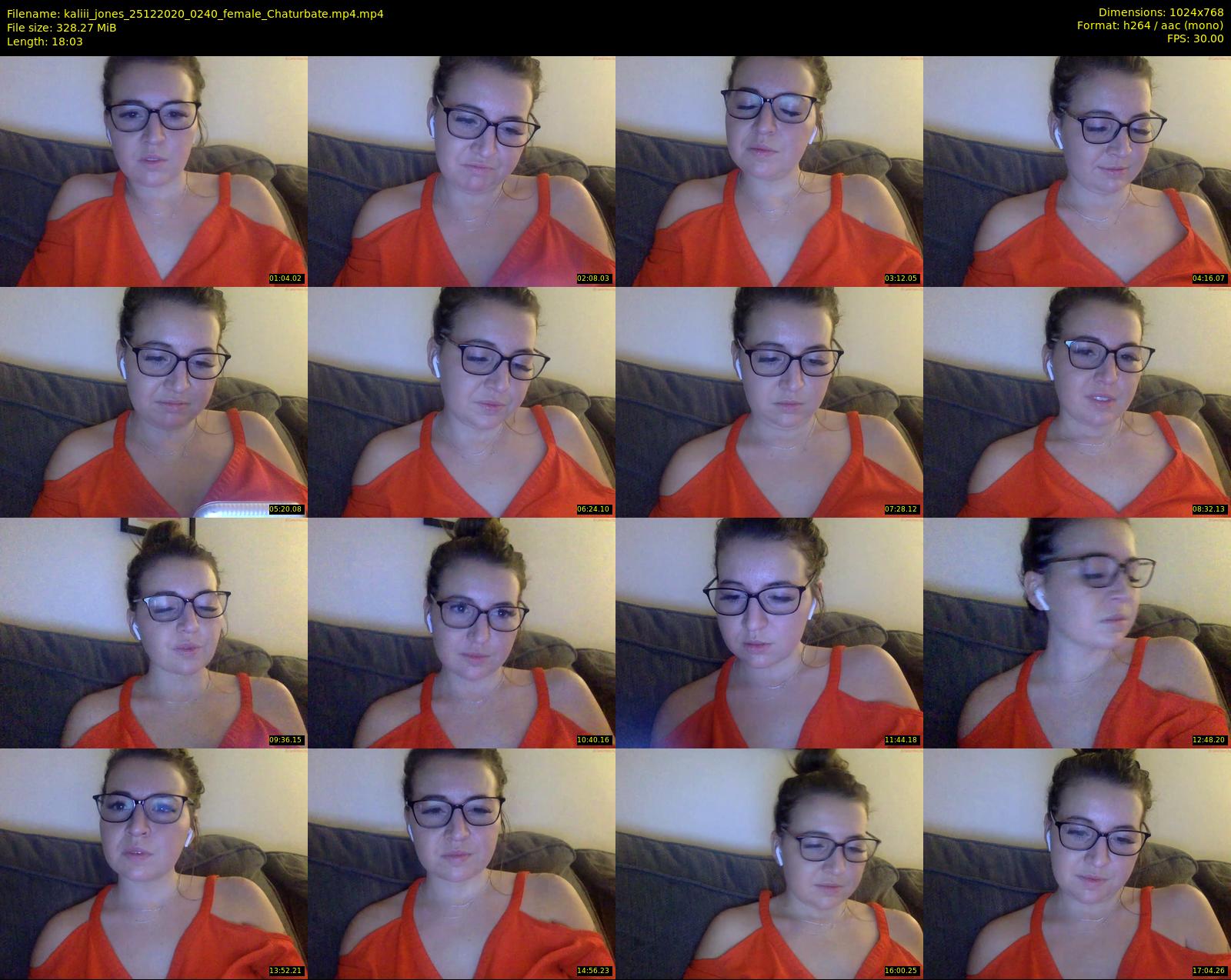 kaliii_jones — 19 minute Chaturbate female cam show recording, 720p, Dec 25, 2020