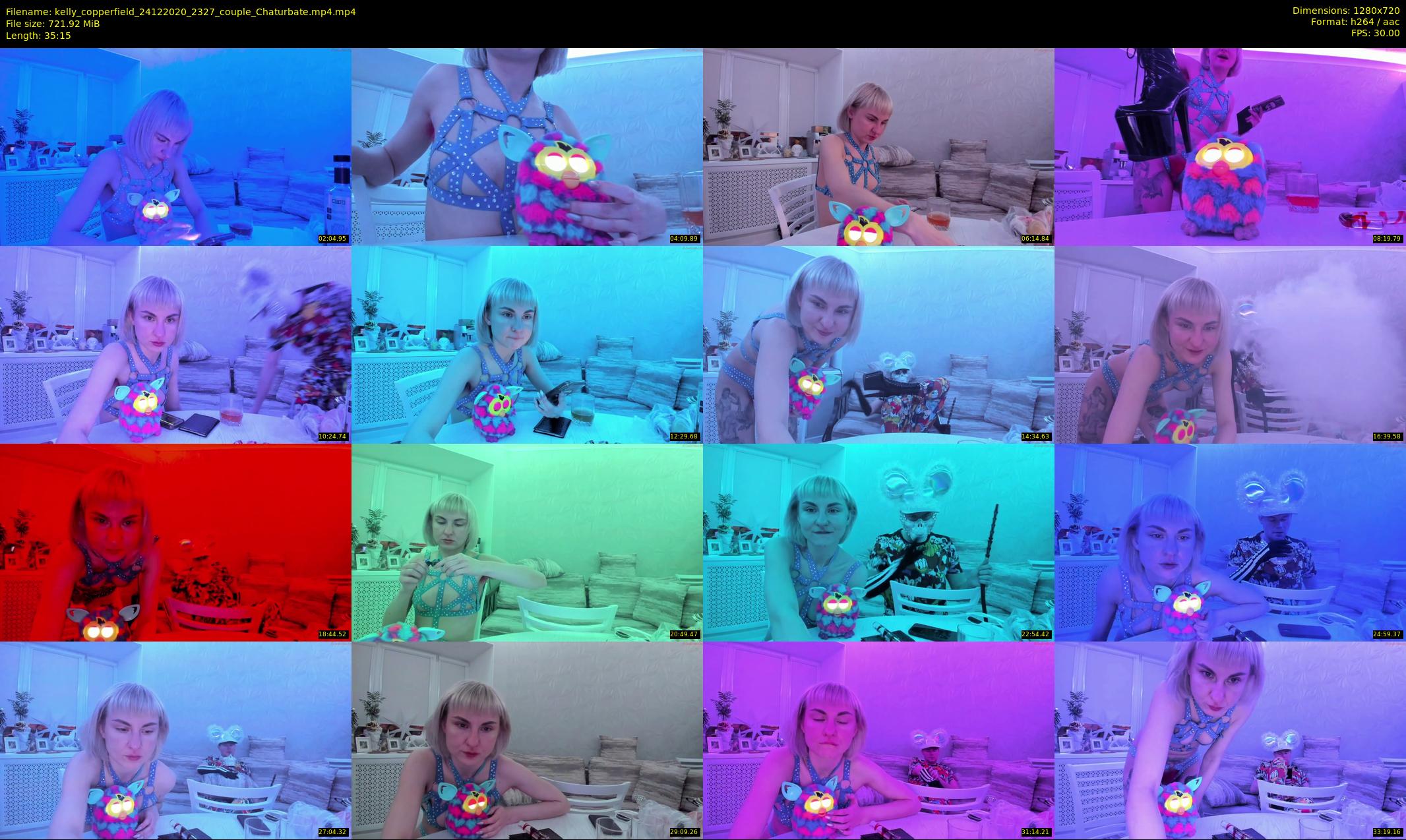 kelly_copperfield — 36 minute Chaturbate female cam show recording, 720p, Dec 24, 2020