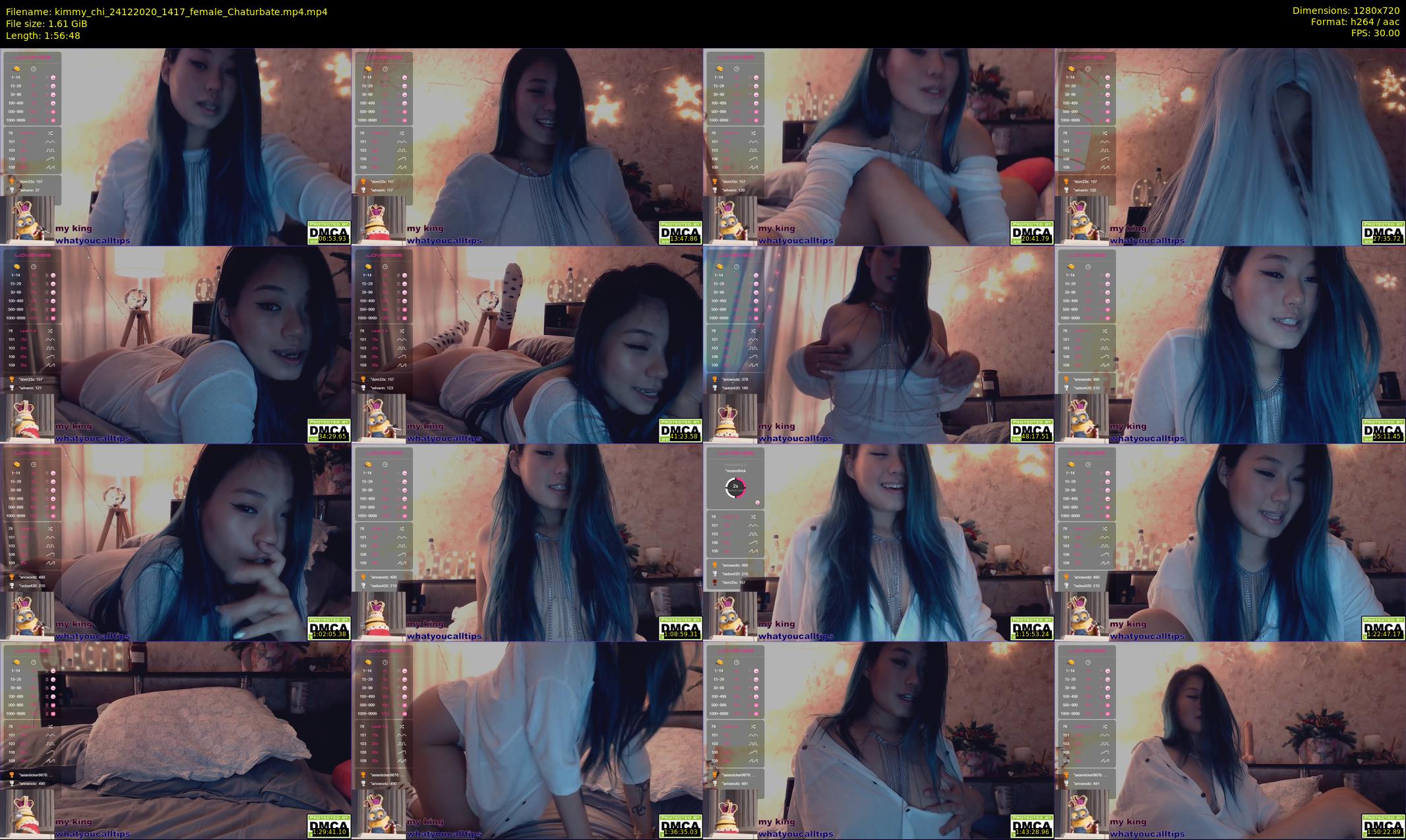 kimmy_chi — 117 minute Chaturbate female cam show recording, 720p, Dec 24, 2020