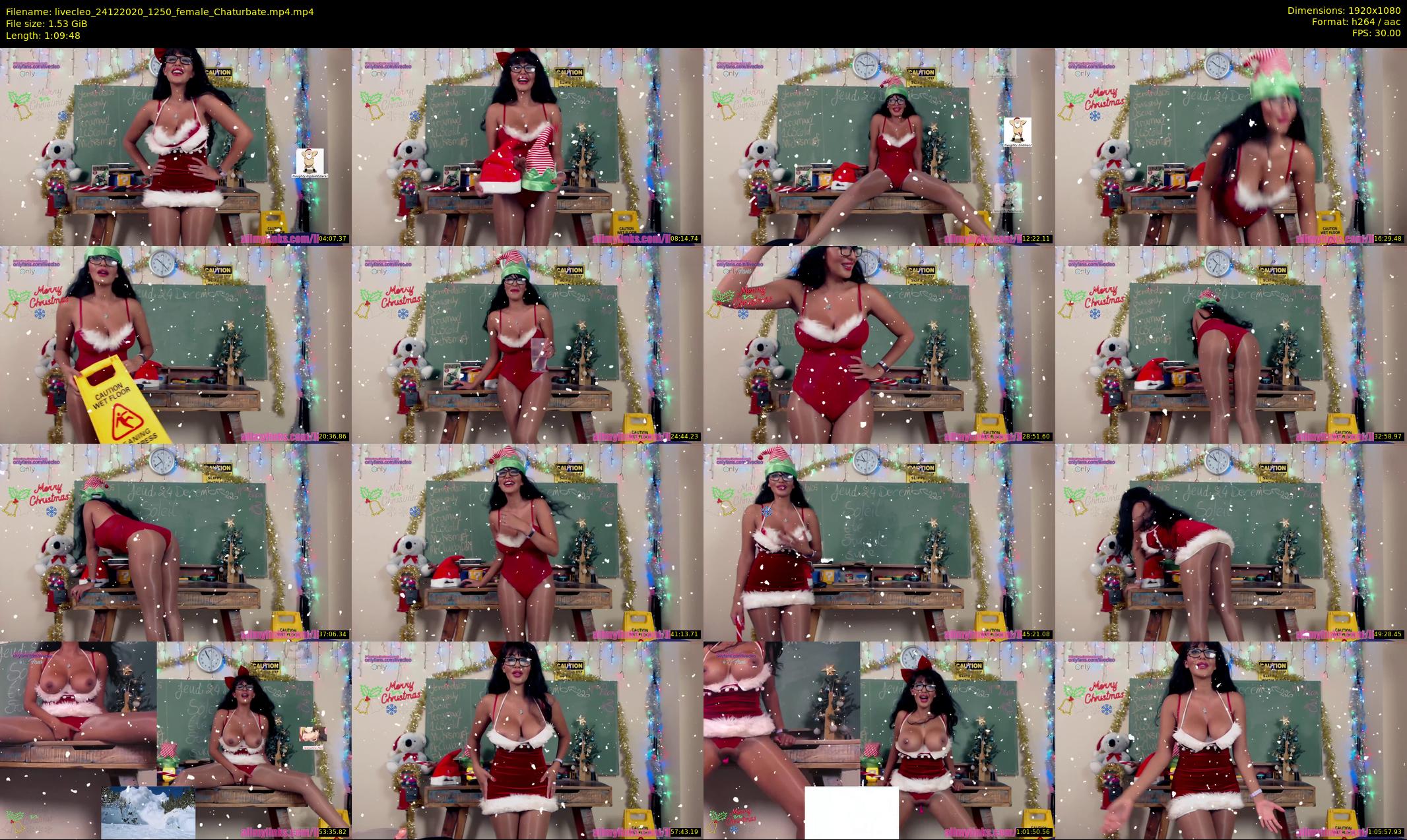livecleo — 70 minute Chaturbate female cam show recording, 1080p, Dec 24, 2020