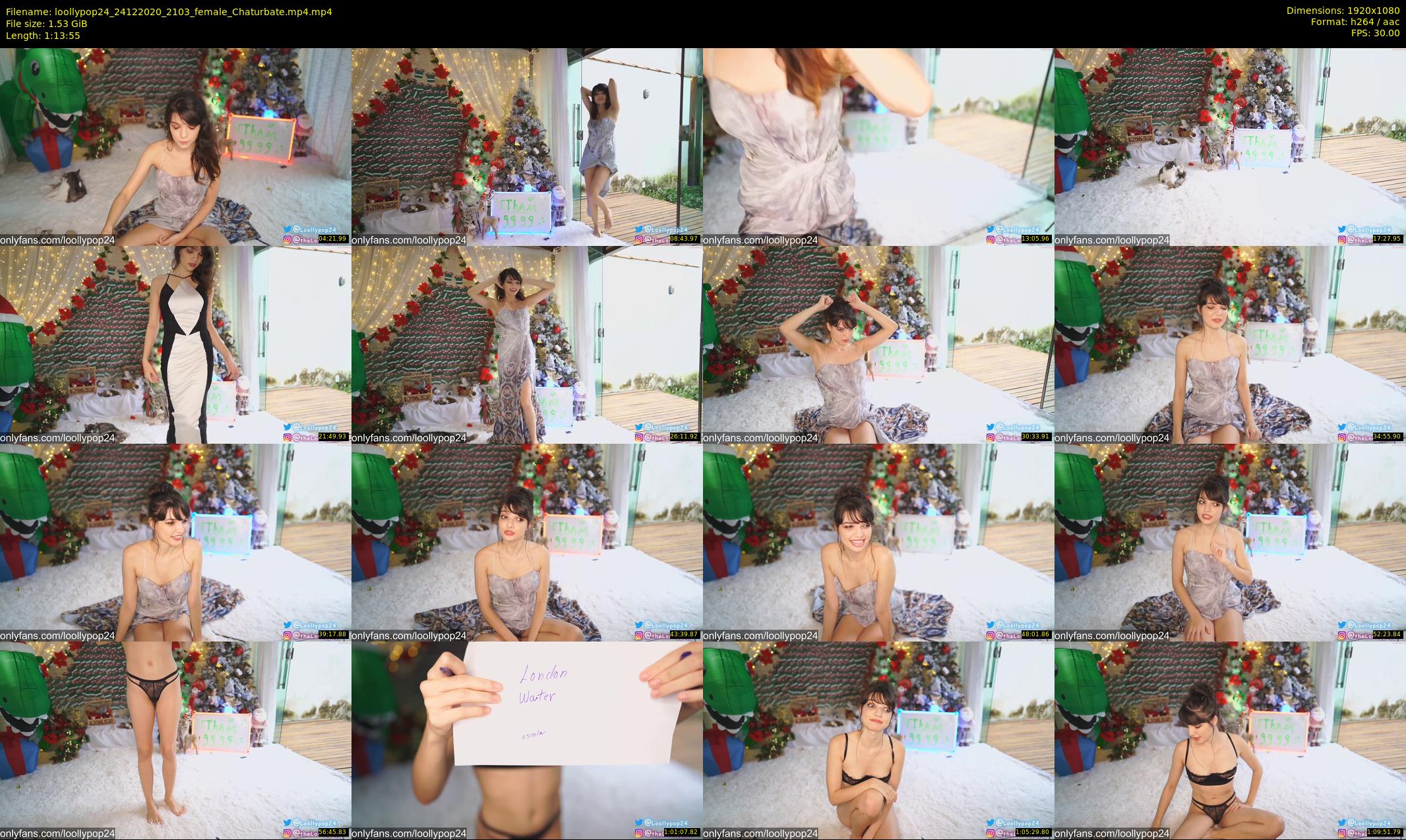 loollypop24 — 74 minute Chaturbate female cam show recording, 1080p, Dec 24, 2020