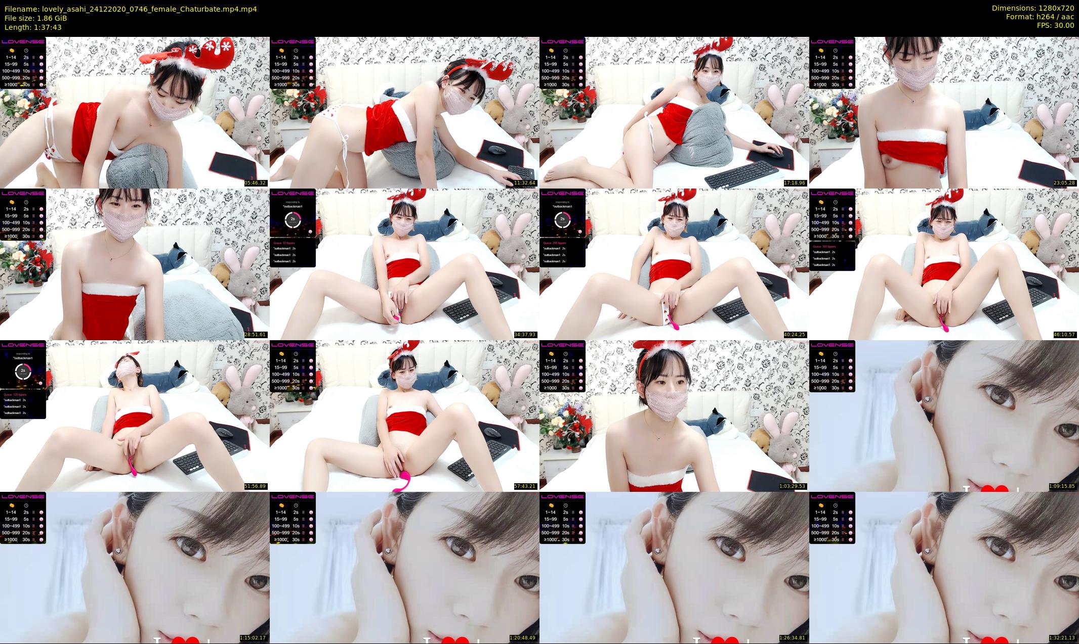 lovely_asahi — 98 minute Chaturbate female cam show recording, 720p, Dec 24, 2020