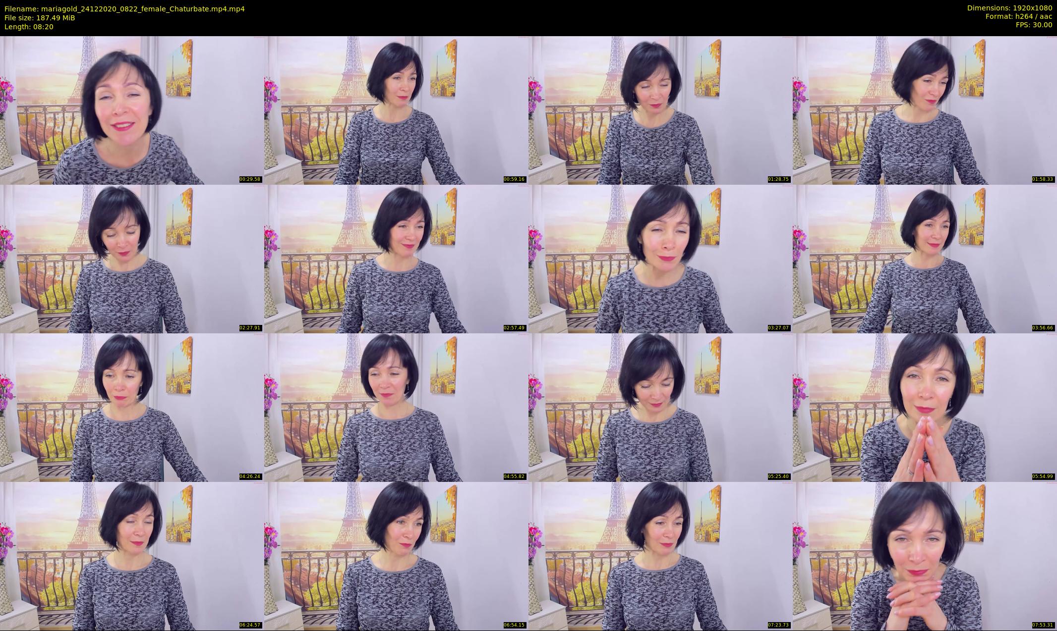 mariagold — 9 minute Chaturbate female cam show recording, 1080p, Dec 24, 2020
