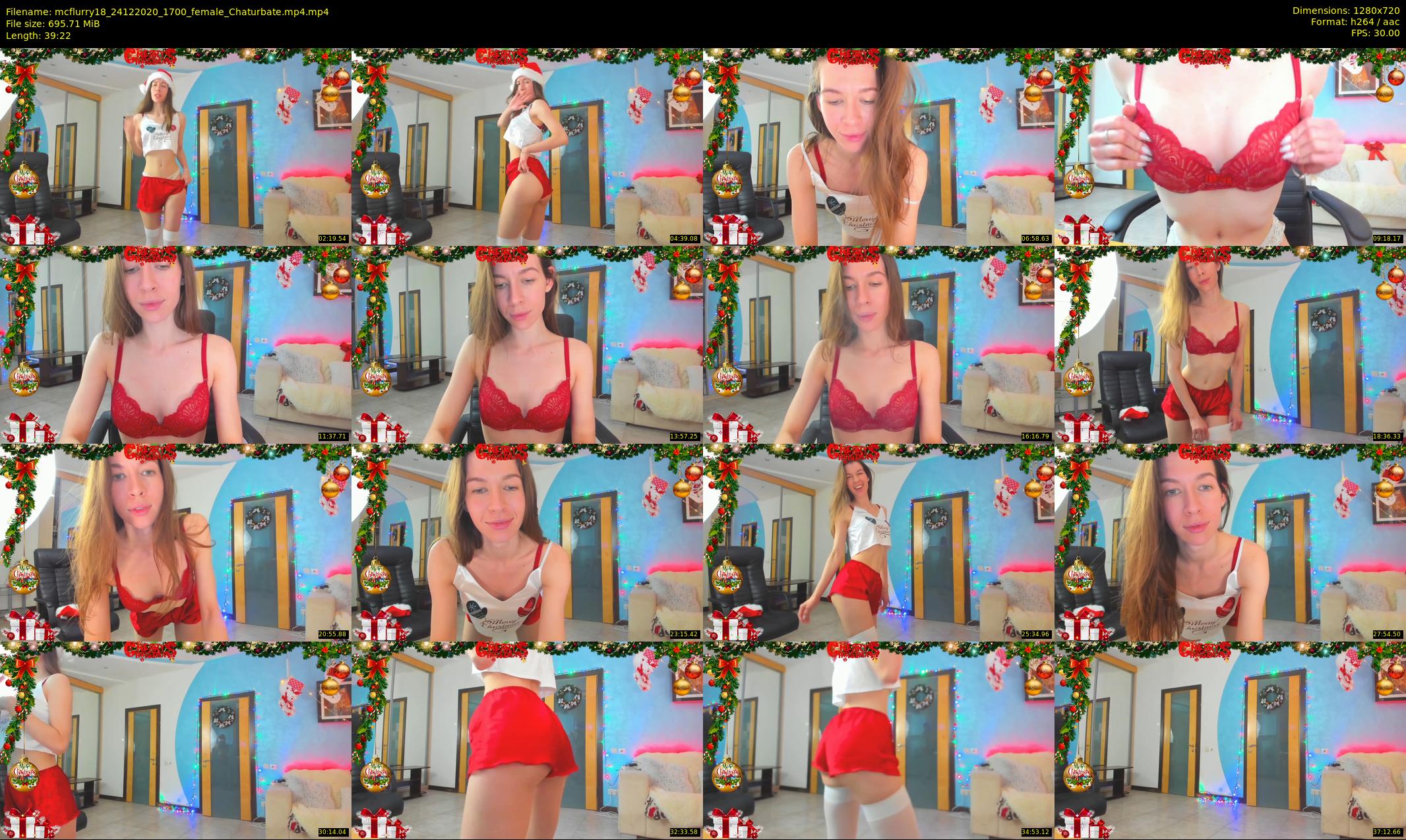 mcflurry18 — 40 minute Chaturbate female cam show recording, 720p, Dec 24, 2020