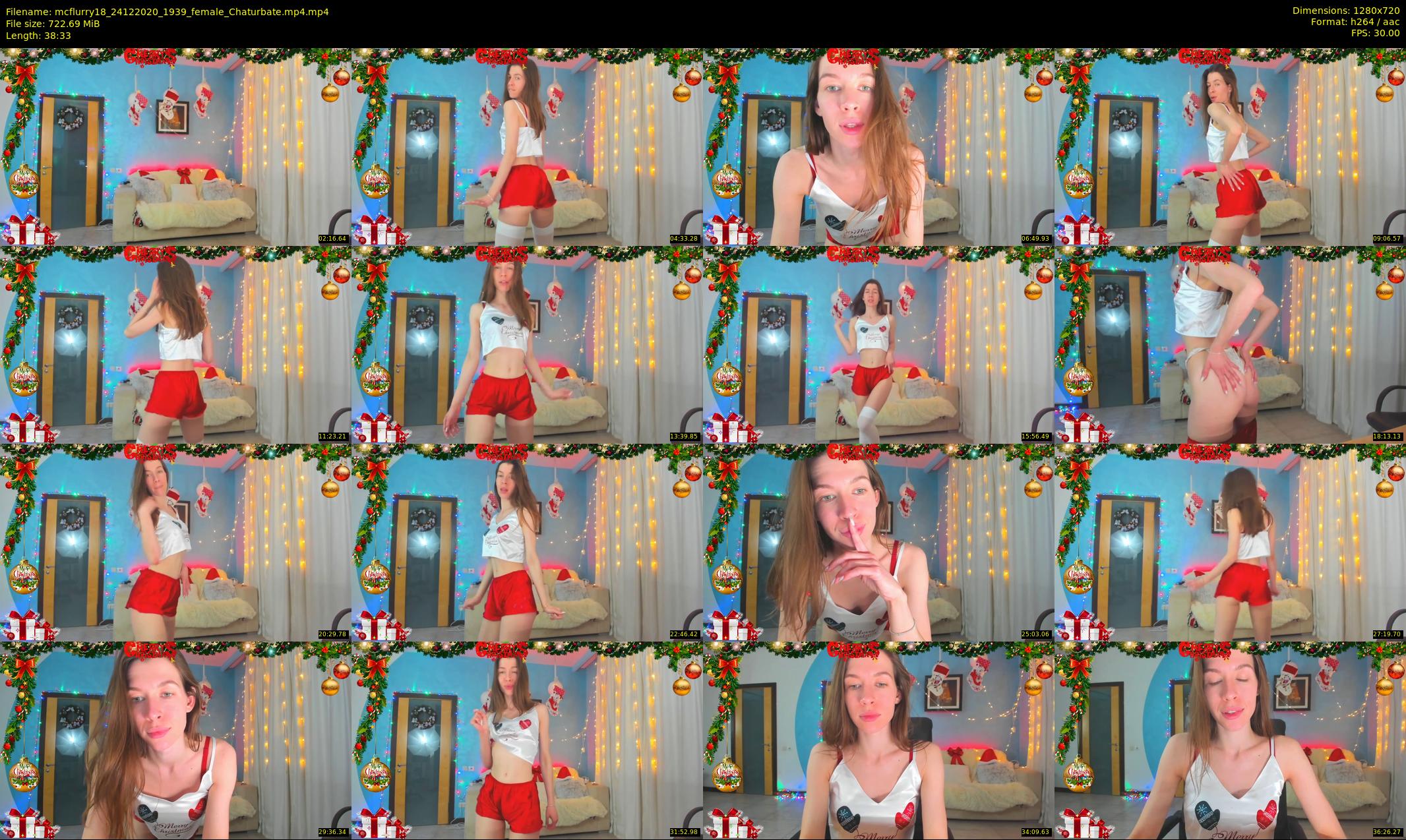 mcflurry18 — 39 minute Chaturbate female cam show recording, 720p, Dec 24, 2020