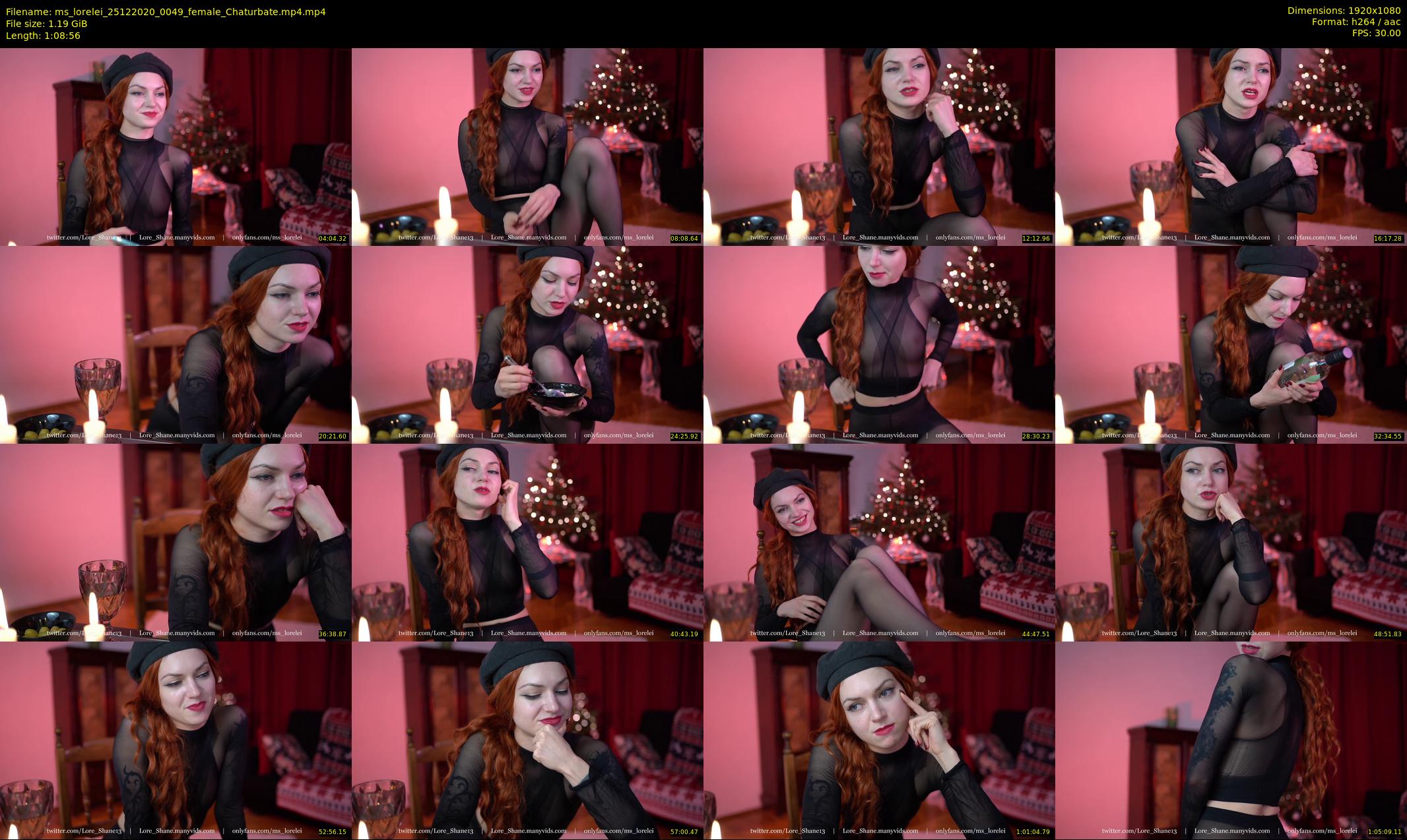 ms_lorelei — 69 minute Chaturbate female cam show recording, 1080p, Dec 25, 2020