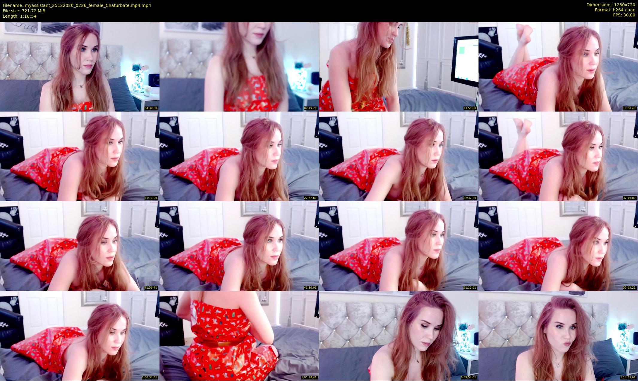 myassistant — 79 minute Chaturbate female cam show recording, 720p, Dec 25, 2020