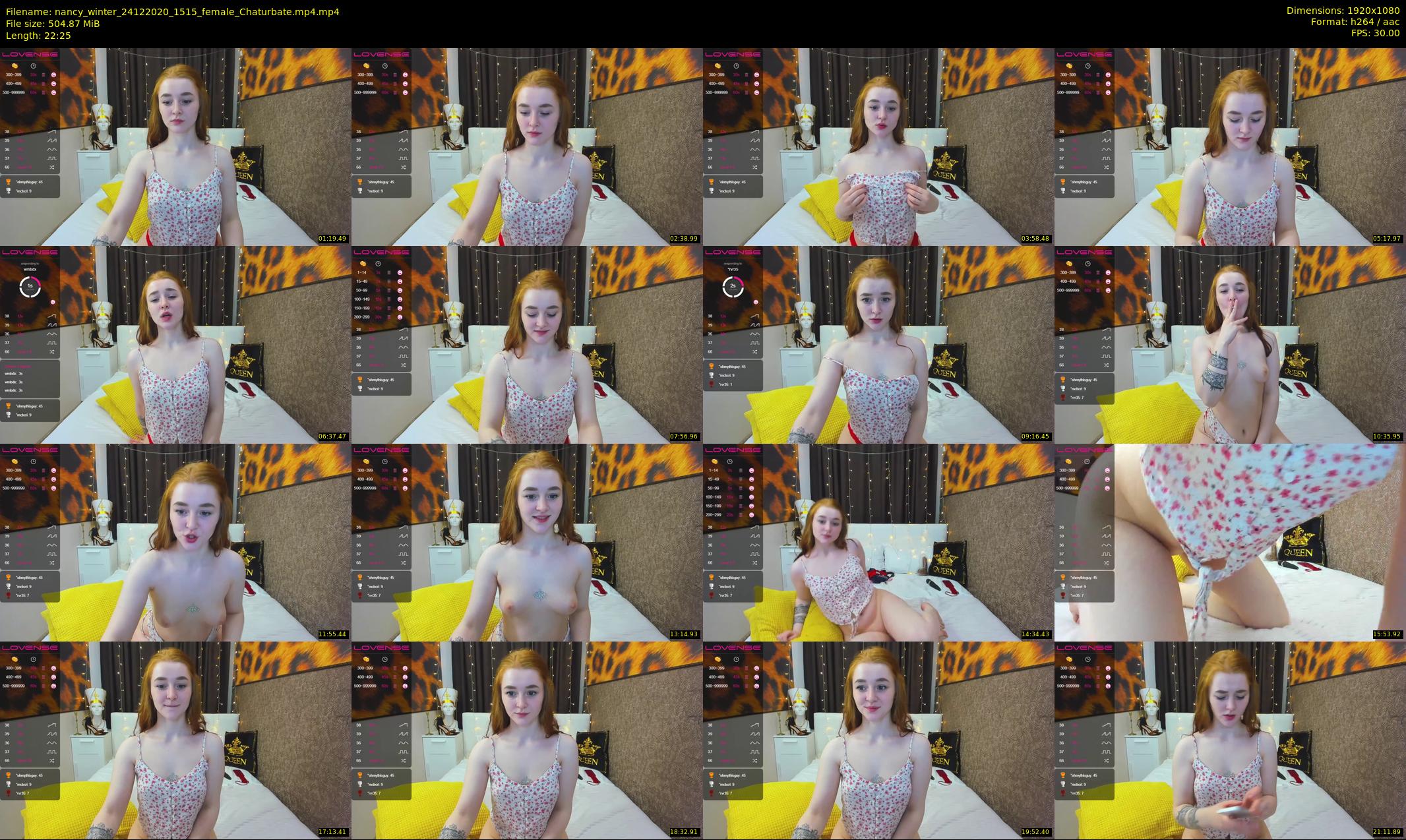 nancy_winter — 23 minute Chaturbate female cam show recording, 1080p, Dec 24, 2020