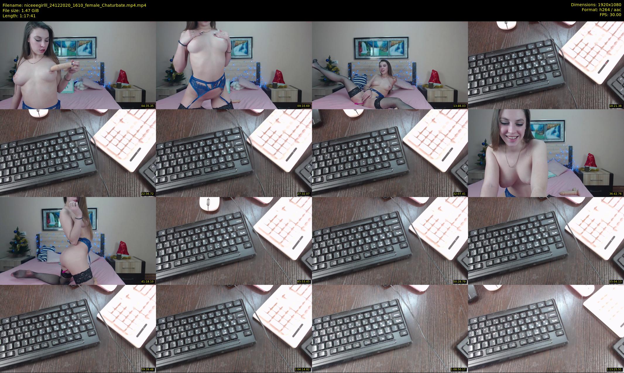 niceeegirlll — 78 minute Chaturbate couple cam show recording, 1080p, Dec 24, 2020