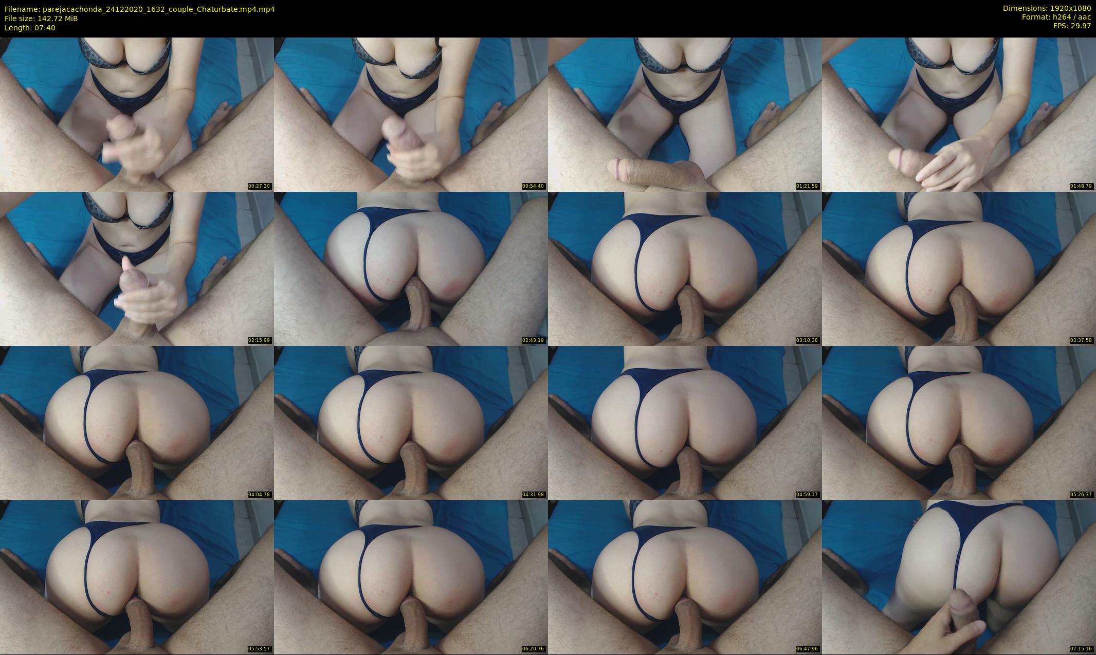 parejacachonda — 8 minute Chaturbate couple cam show recording, 1080p, Dec 24, 2020