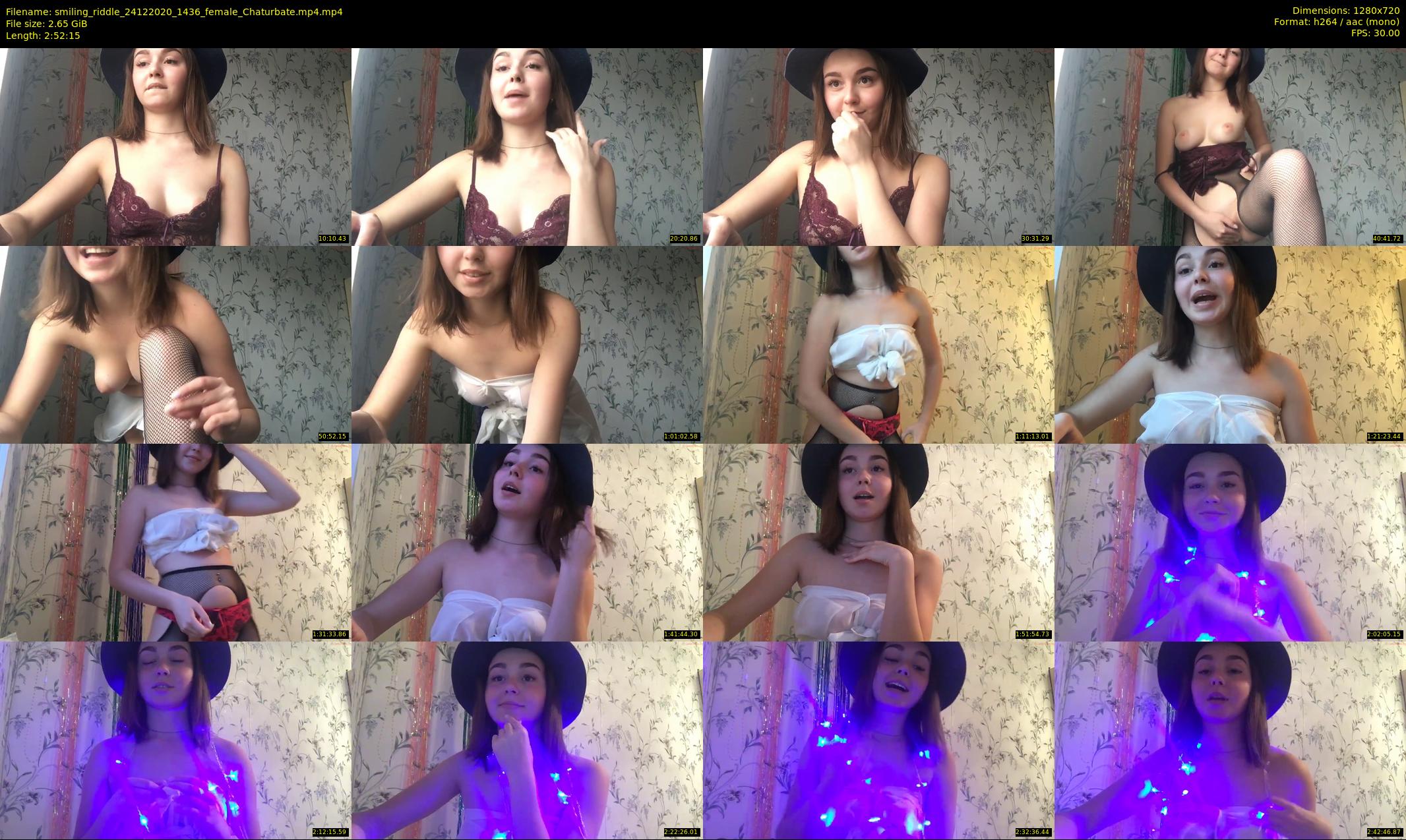 smiling_riddle — 173 minute Chaturbate female cam show recording, 720p, Dec 24, 2020
