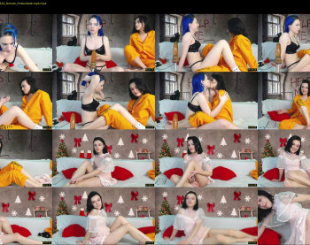 superbdolls — 55 minute Chaturbate couple cam show recording, 1080p, Dec 24, 2020