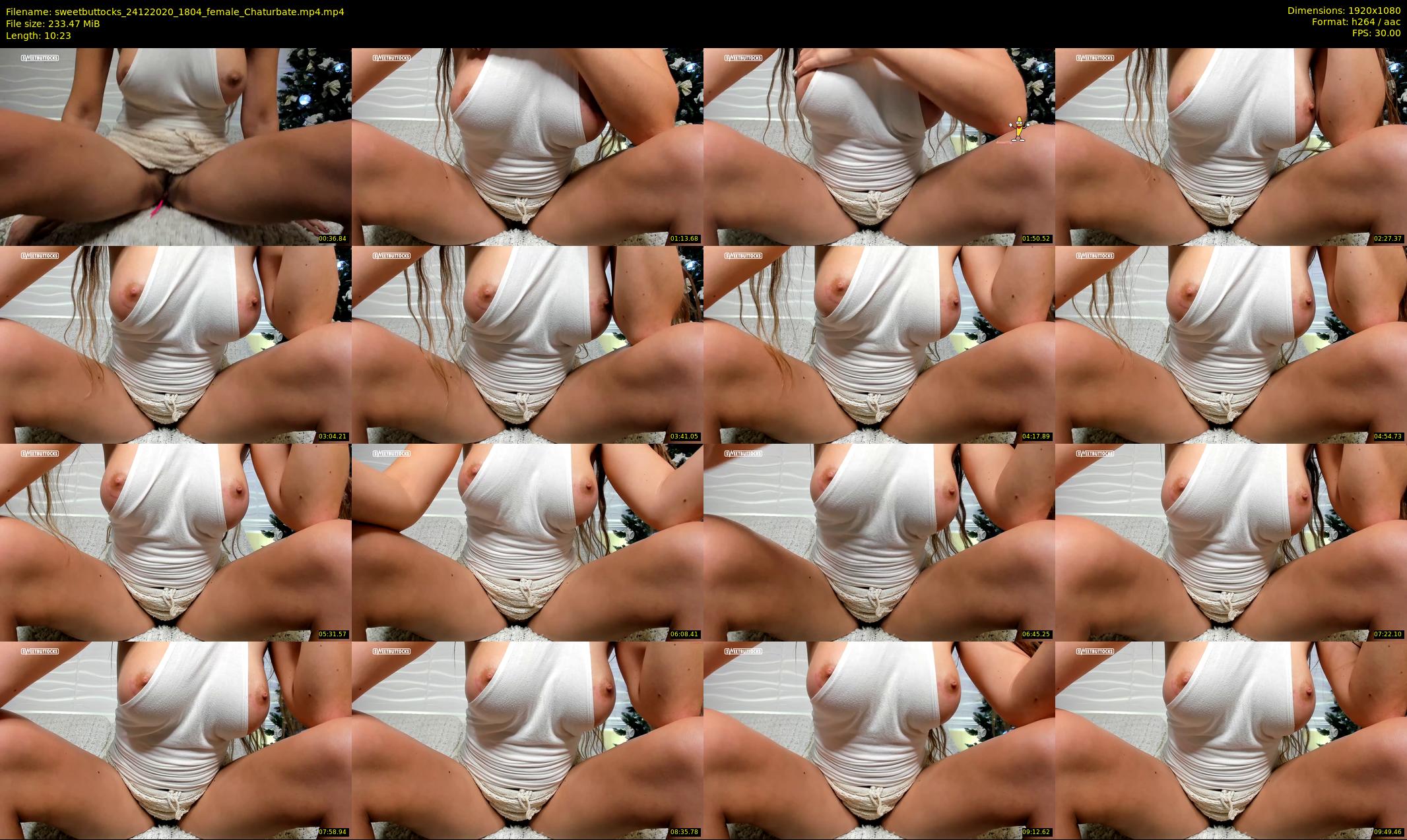 sweetbuttocks — 11 minute Chaturbate female cam show recording, 1080p, Dec 24, 2020