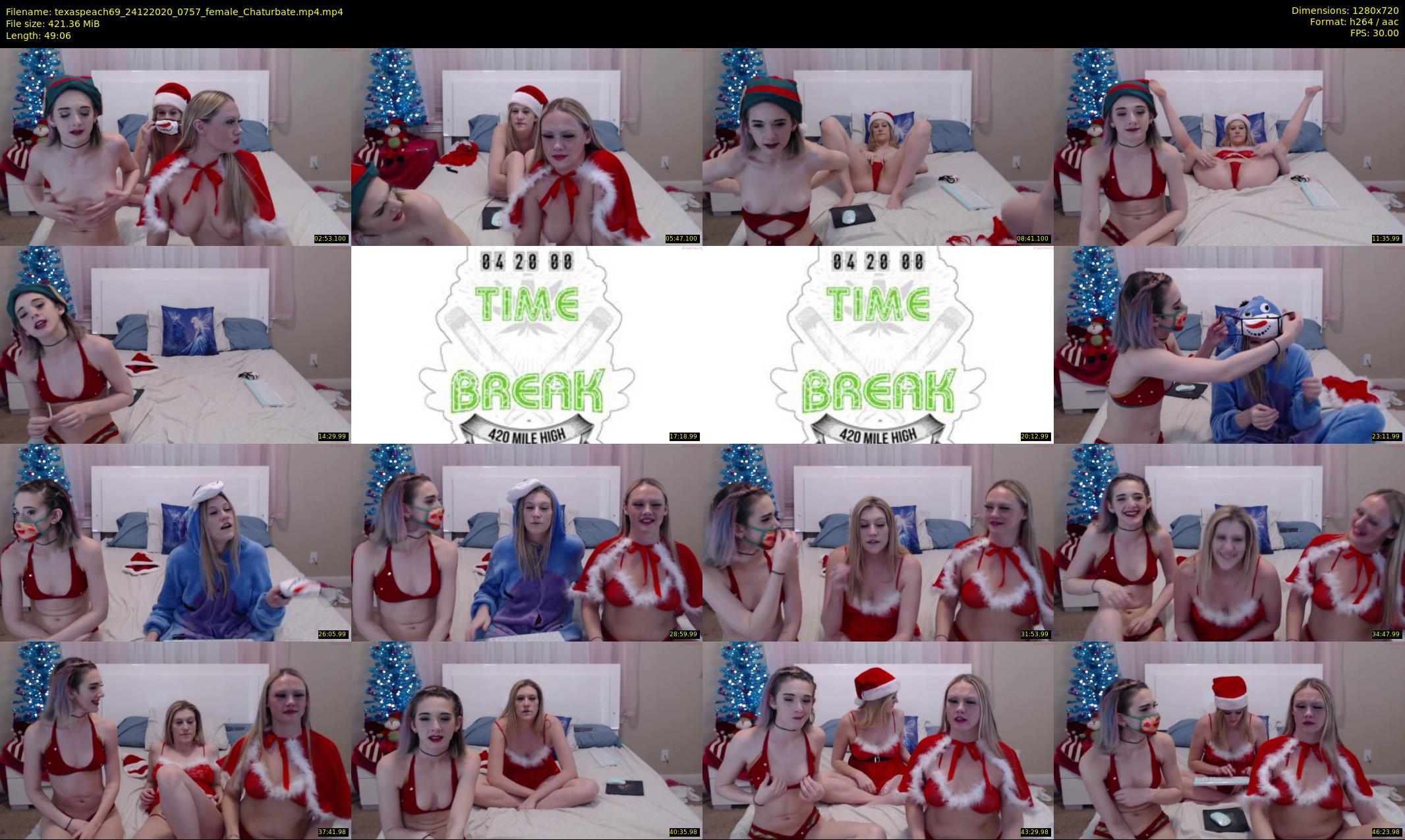 texaspeach69 — 50 minute Chaturbate female cam show recording, 720p, Dec 24, 2020