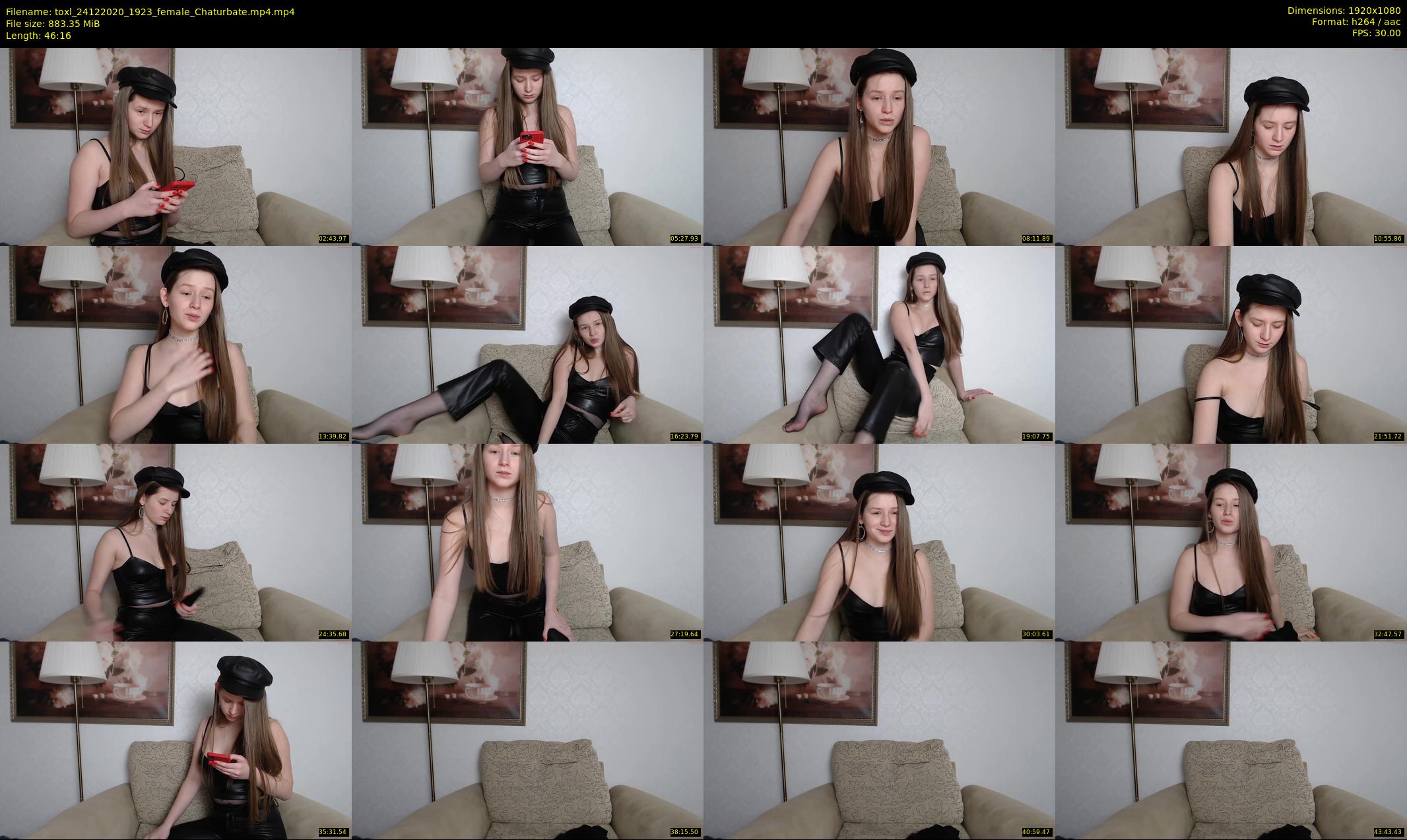 toxl — 47 minute Chaturbate female cam show recording, 1080p, Dec 24, 2020
