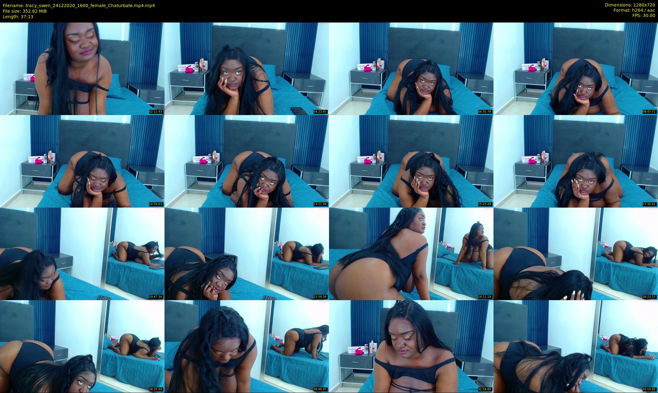 tracy_owen — 38 minute Chaturbate female cam show recording, 720p, Dec 24, 2020