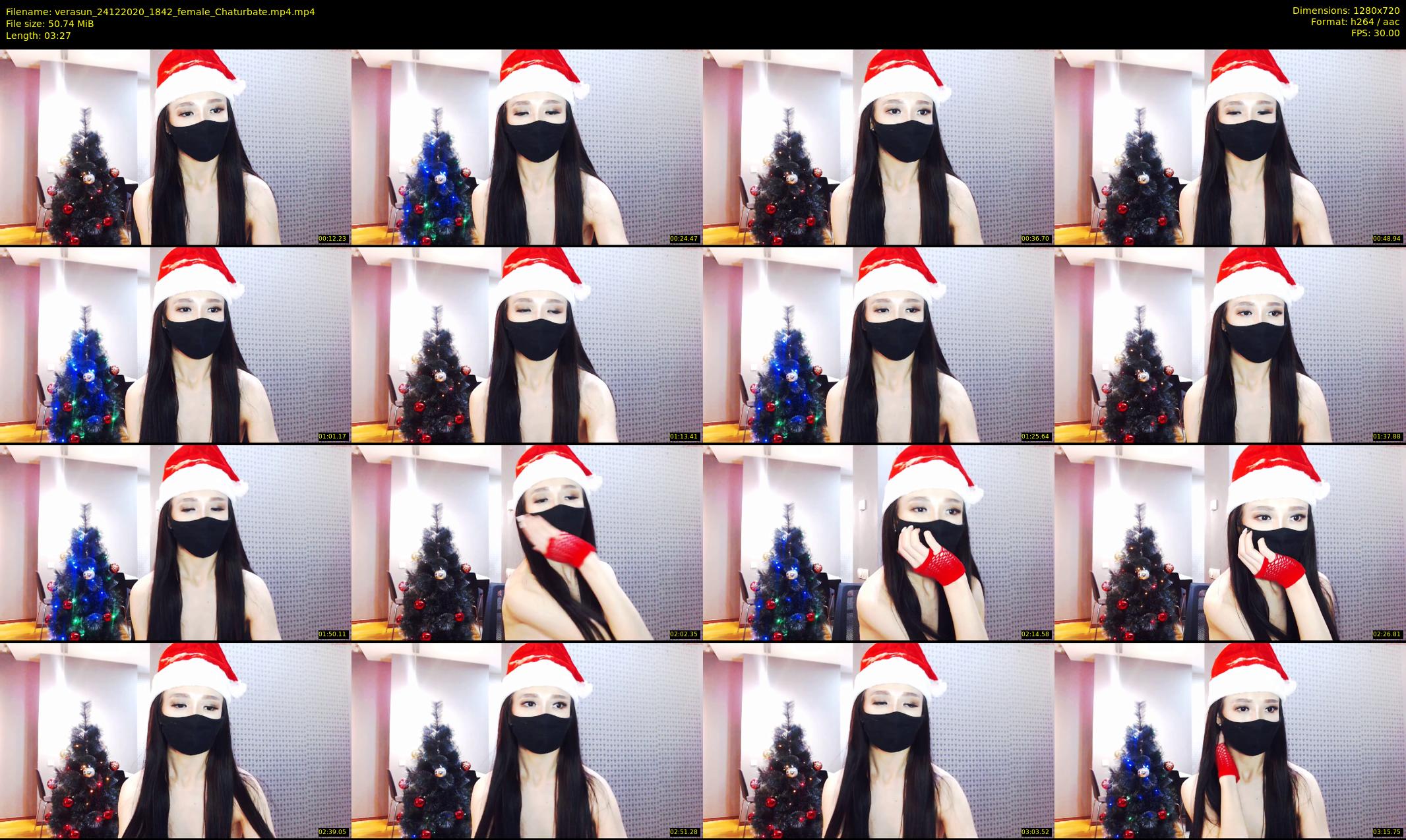 verasun — 4 minute Chaturbate female cam show recording, 720p, Dec 24, 2020