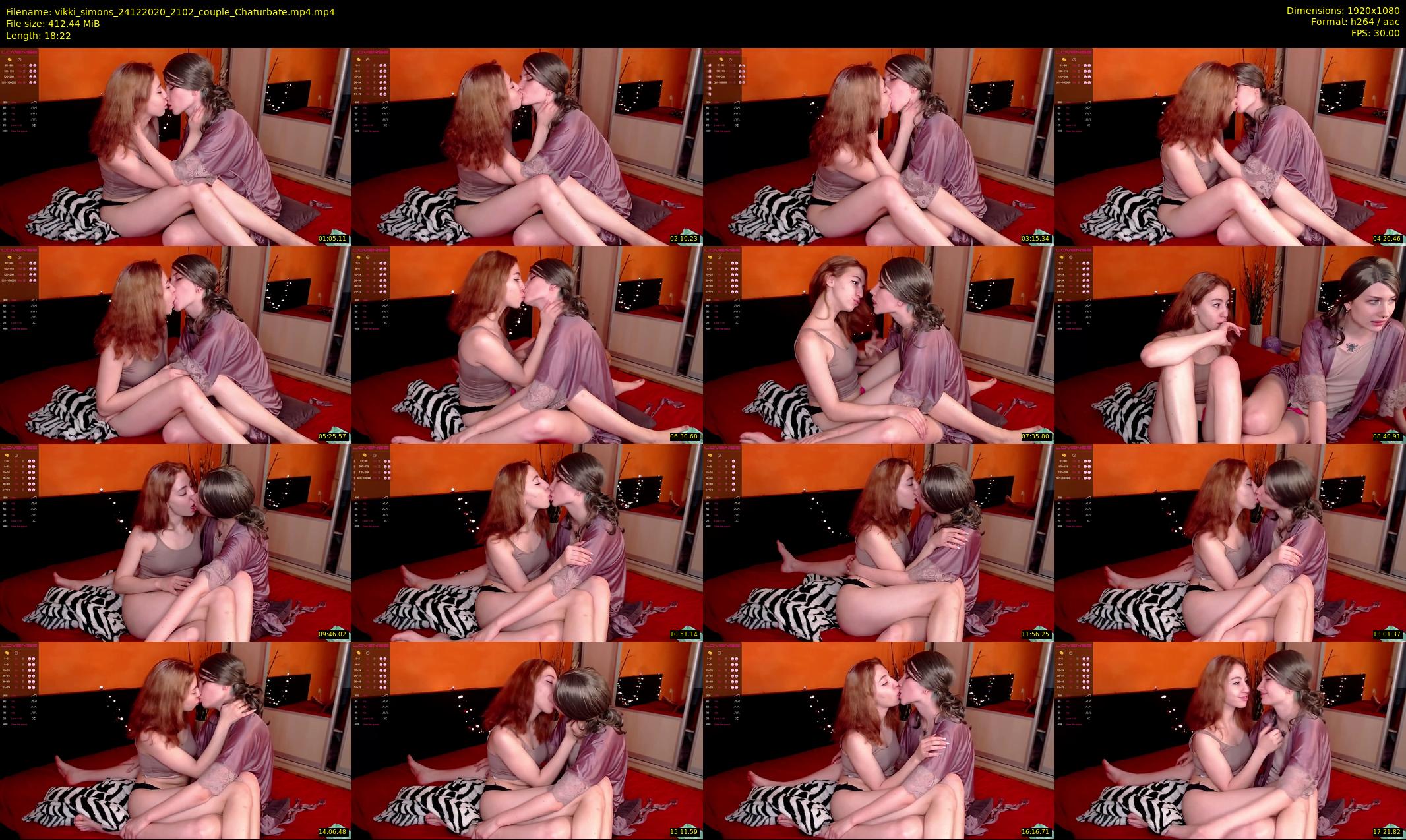 vikki_simons — 19 minute Chaturbate couple cam show recording, 1080p, Dec 24, 2020