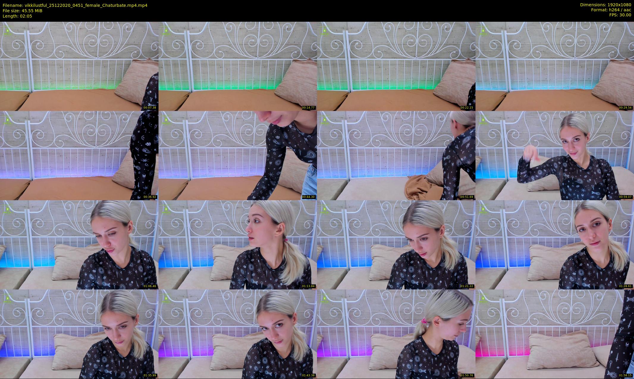 vikkilustful — 3 minute Chaturbate female cam show recording, 1080p, Dec 25, 2020