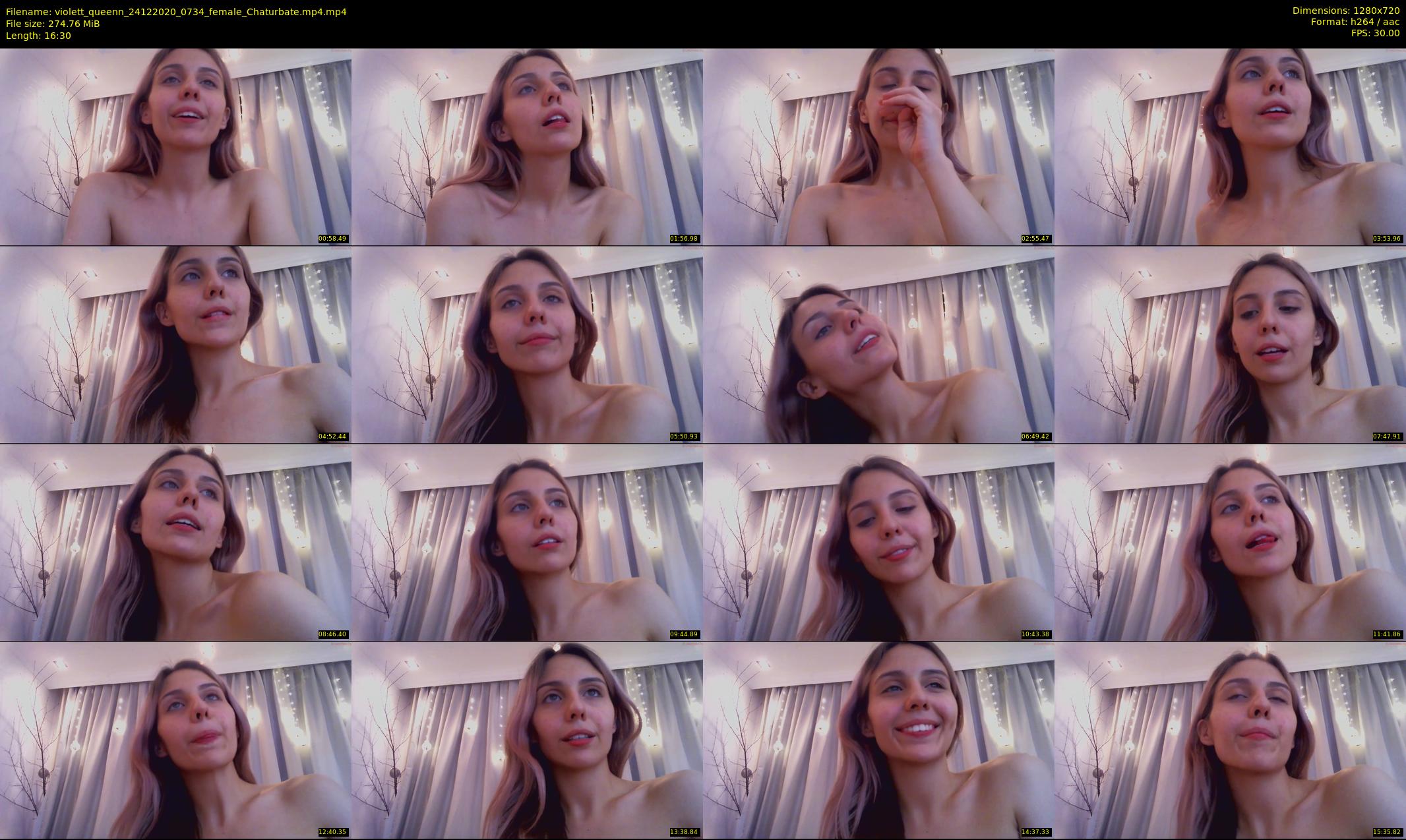 violett_queenn — 17 minute Chaturbate female cam show recording, 720p, Dec 24, 2020