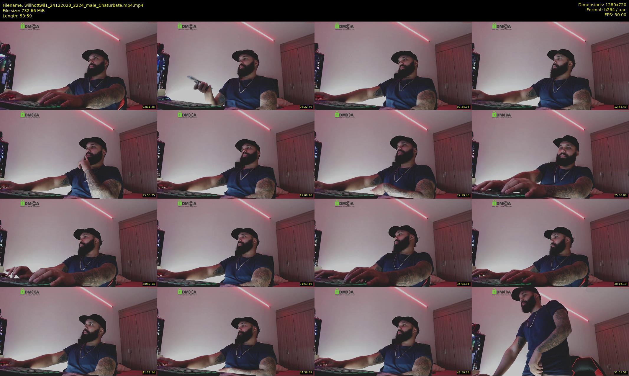 willhottwil1 — 54 minute Chaturbate couple cam show recording, 720p, Dec 24, 2020