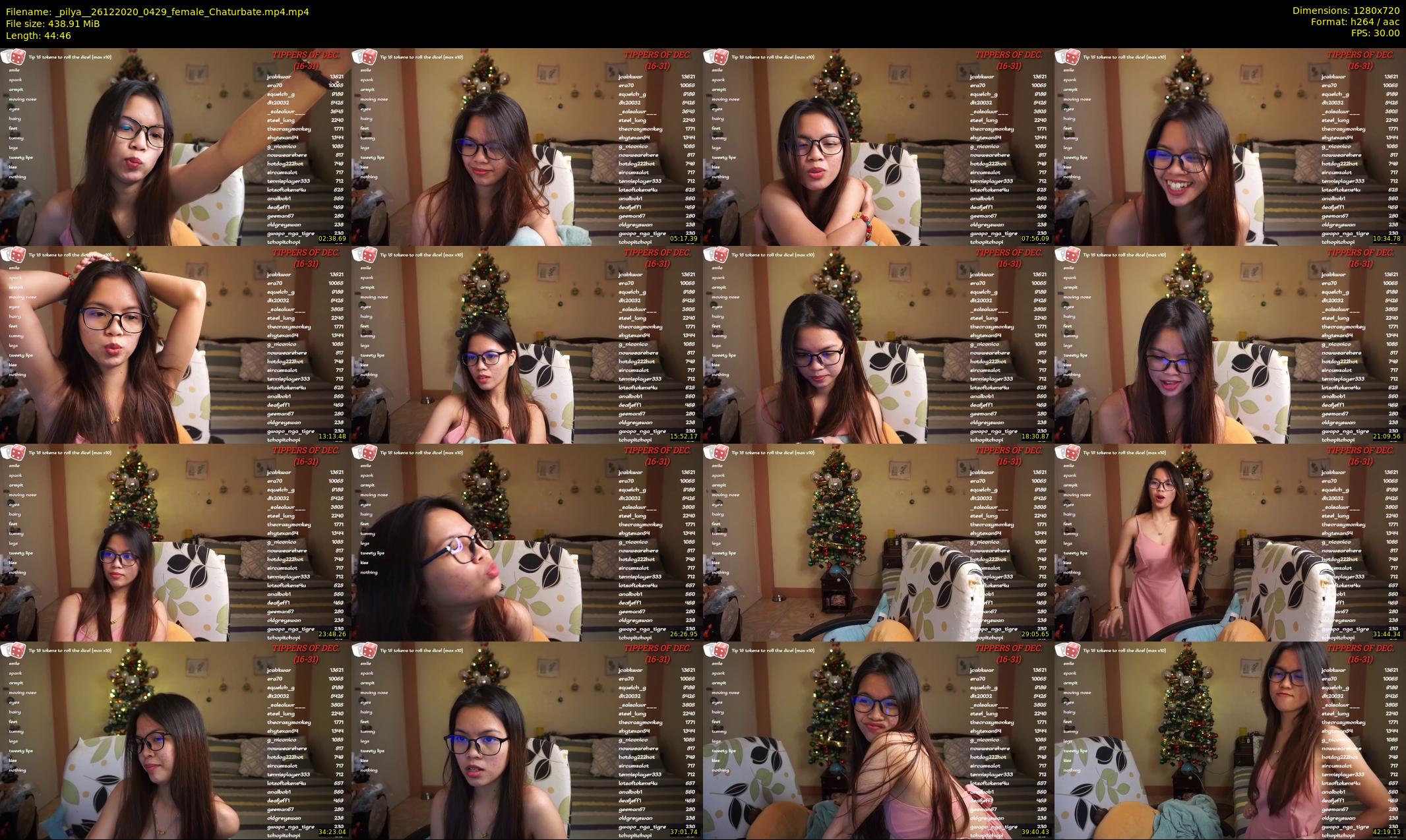 _pilya_ — 45 minute Chaturbate female cam show recording, 720p, Dec 26, 2020
