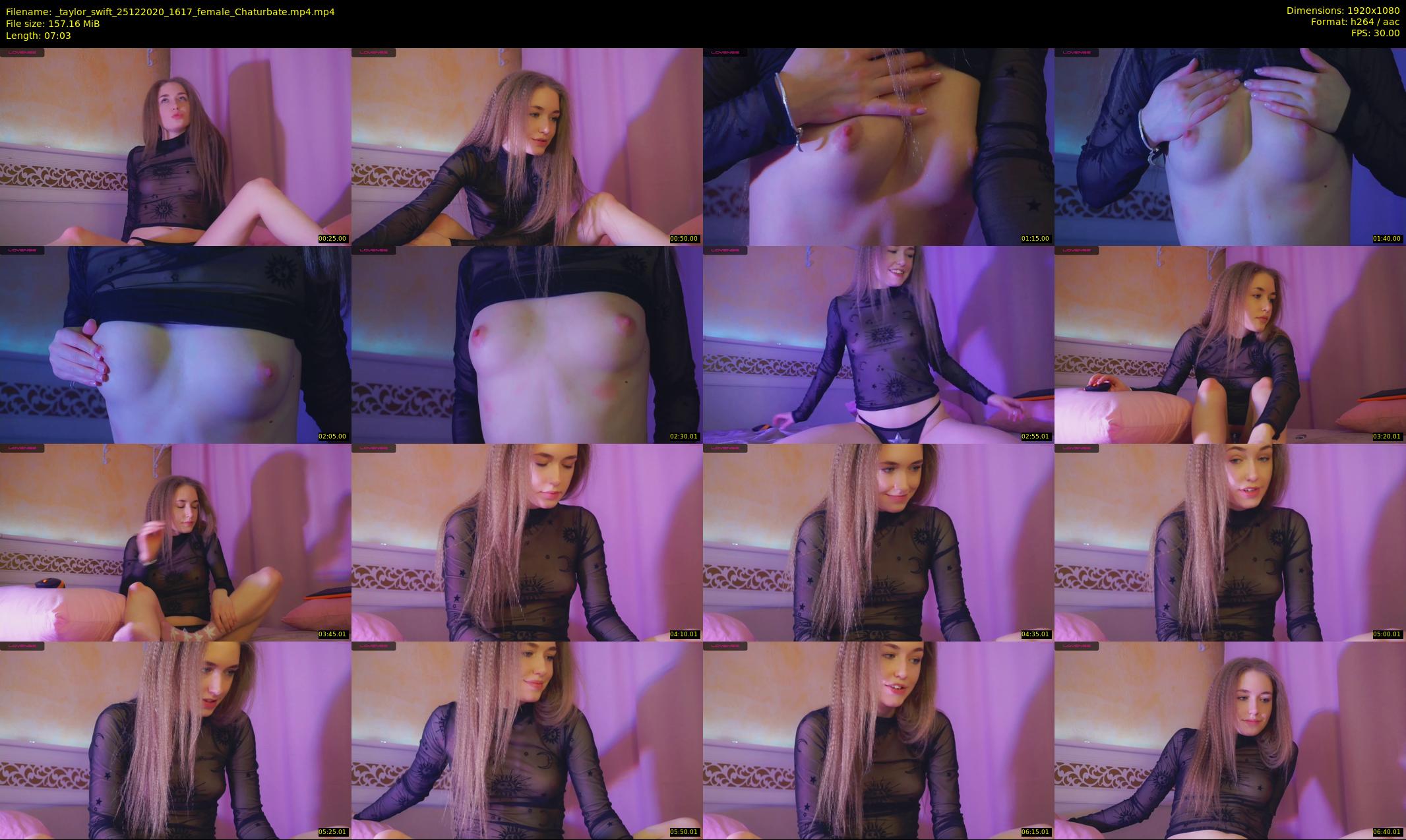 _taylor_swift — 8 minute Chaturbate female cam show recording, 1080p, Dec 25, 2020