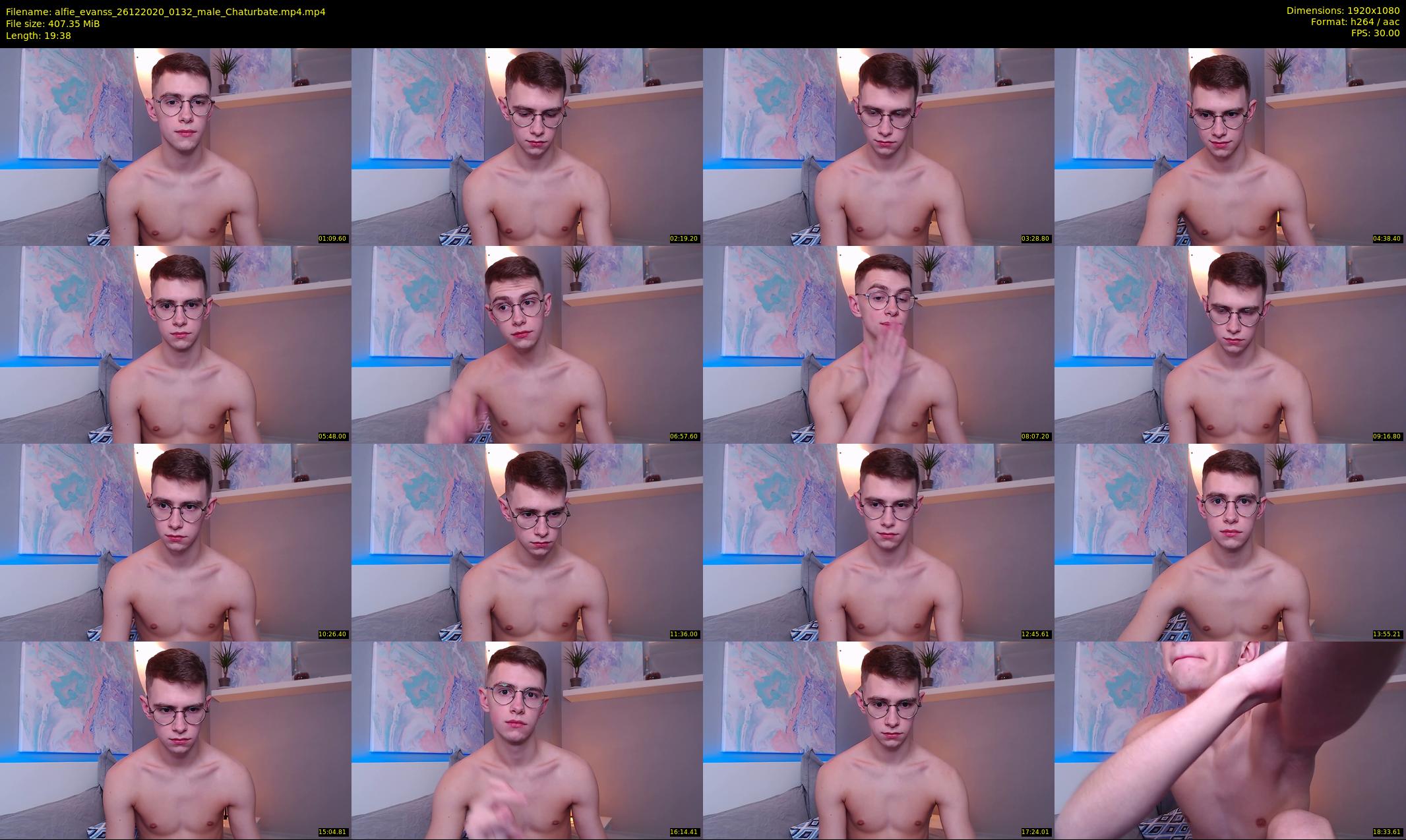 alfie_evanss — 20 minute Chaturbate male cam show recording, 1080p, Dec 26, 2020