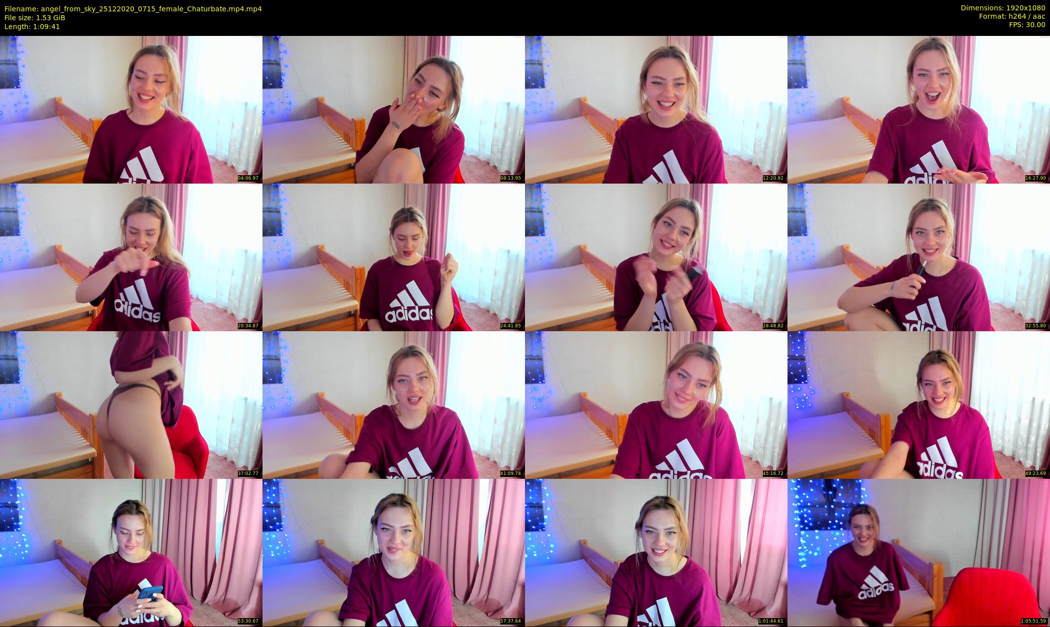 angel_from_sky — 70 minute Chaturbate female cam show recording, 1080p, Dec 25, 2020