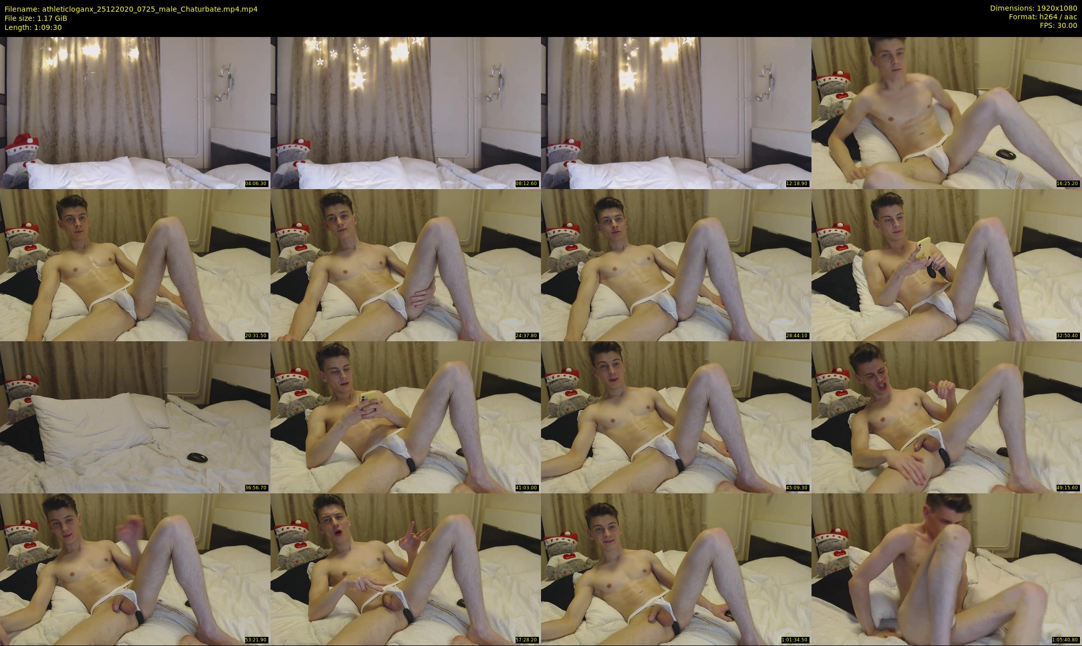athleticloganx — 70 minute Chaturbate male cam show recording, 1080p, Dec 25, 2020