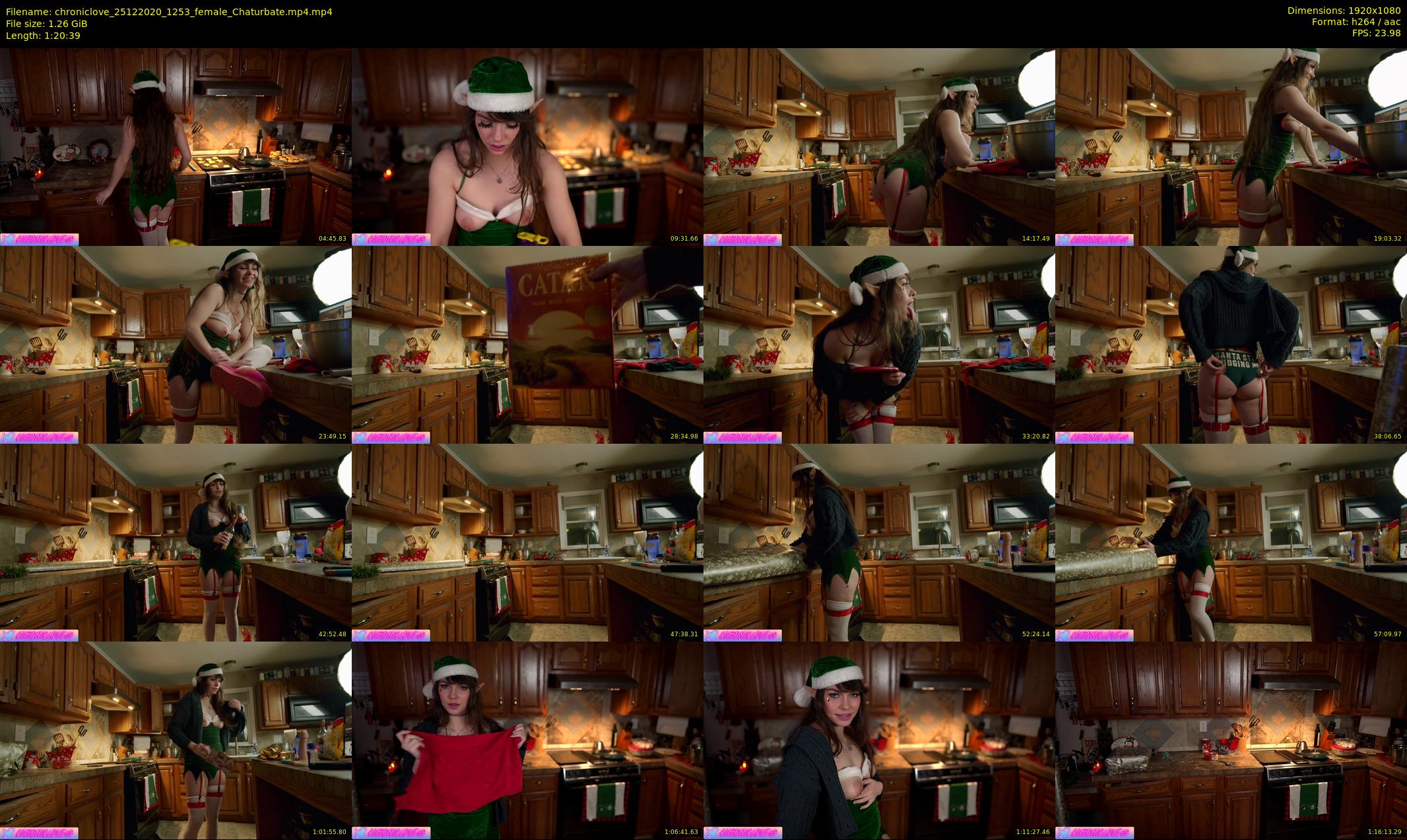 chroniclove — 81 minute Chaturbate female cam show recording, 1080p, Dec 25, 2020