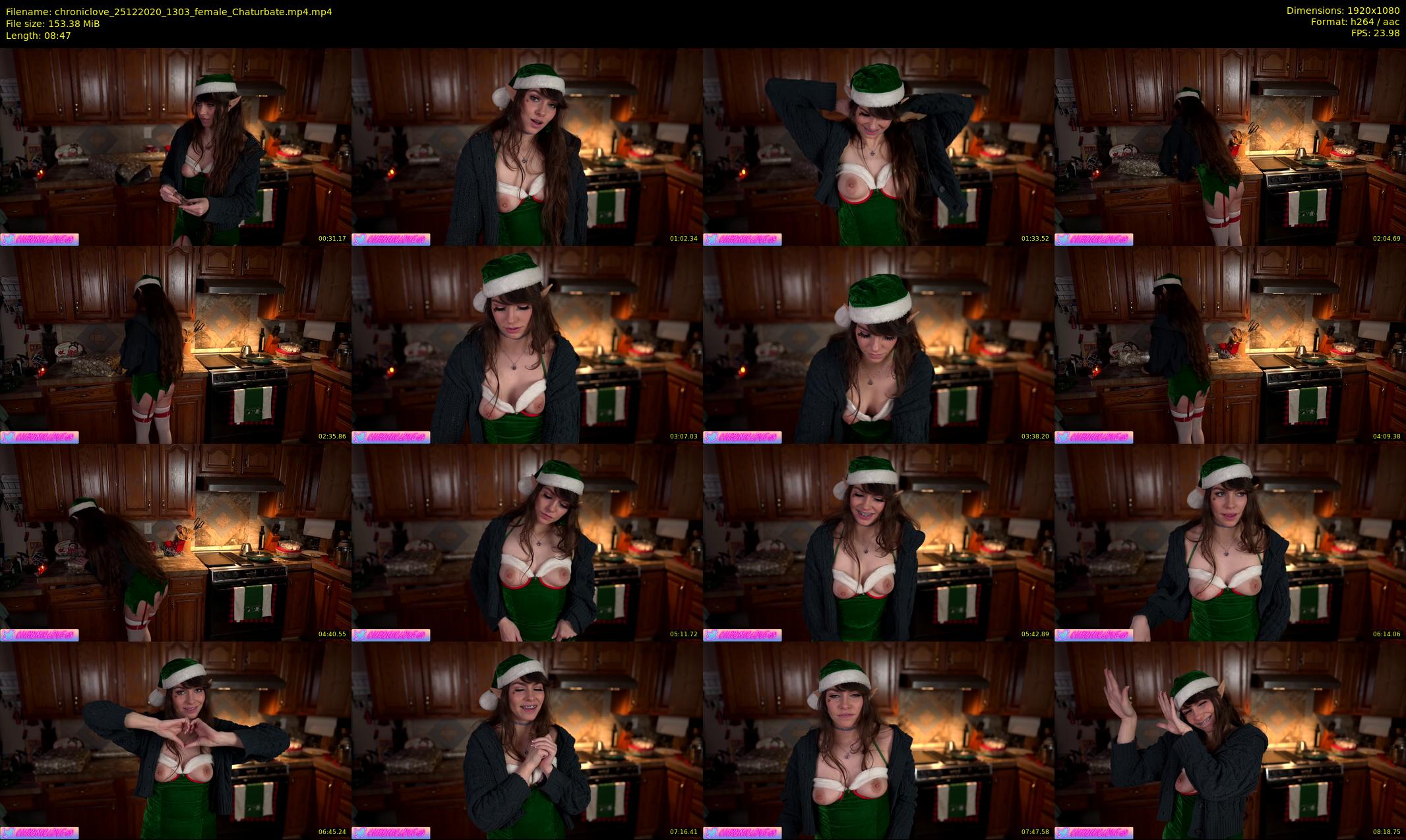 chroniclove — 9 minute Chaturbate female cam show recording, 1080p, Dec 25, 2020