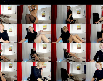 colette1w — 136 minute Chaturbate female cam show recording, 720p, Dec 25, 2020