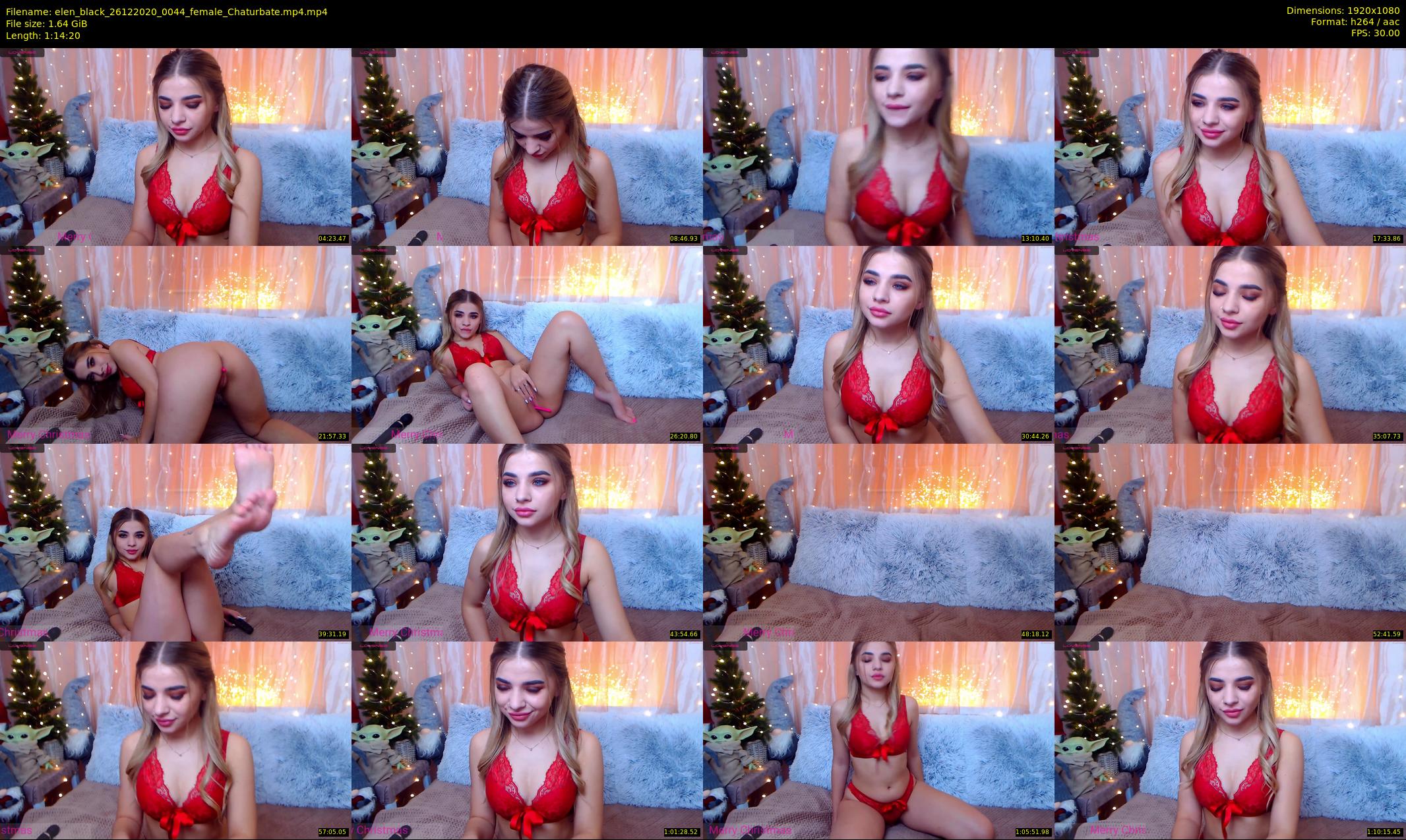elen_black — 75 minute Chaturbate female cam show recording, 1080p, Dec 26, 2020