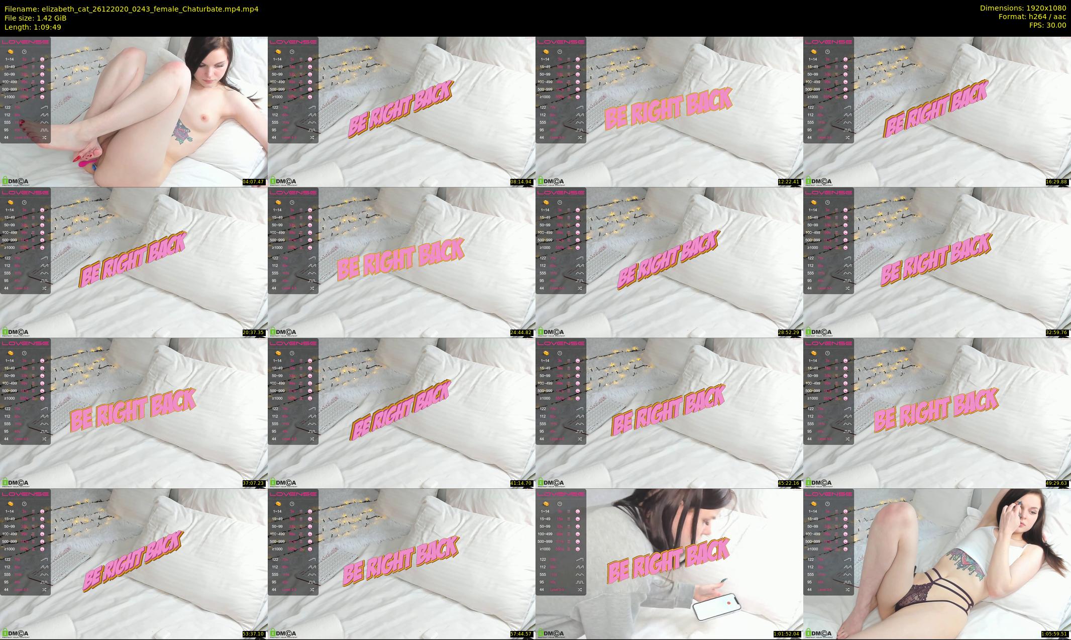 elizabeth_cat — 70 minute Chaturbate female cam show recording, 1080p, Dec 26, 2020