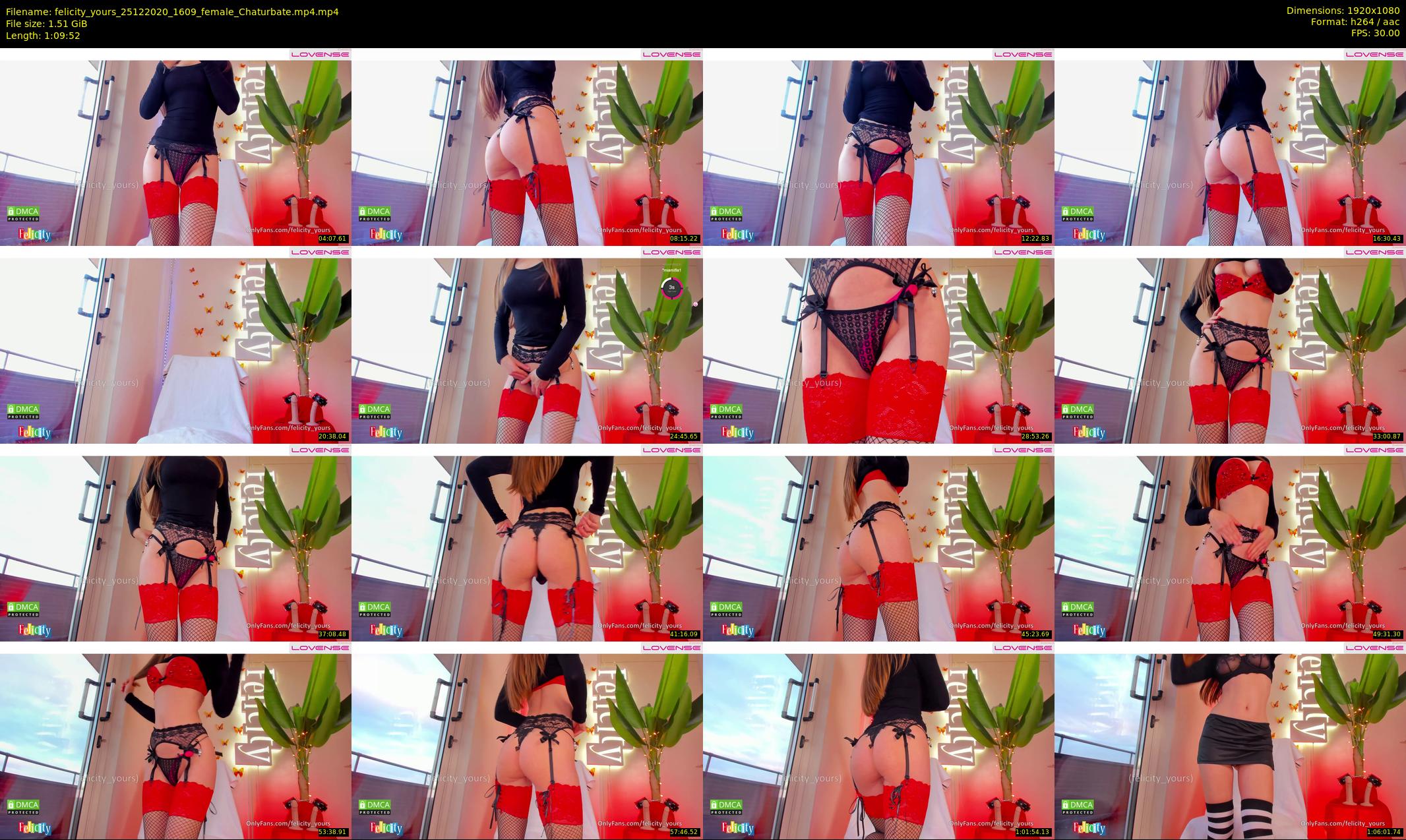 felicity_yours — 70 minute Chaturbate female cam show recording, 1080p, Dec 25, 2020