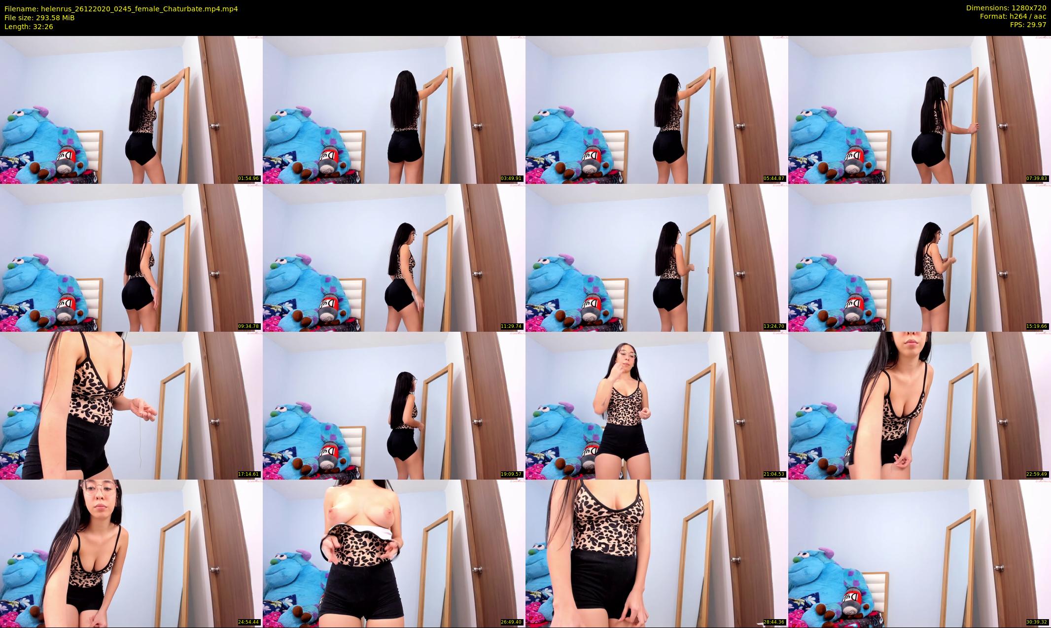 helenrus — 33 minute Chaturbate female cam show recording, 720p, Dec 26, 2020