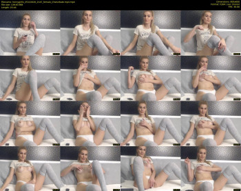 hornygirllx — 26 minute Chaturbate female cam show recording, 480p, Dec 25, 2020