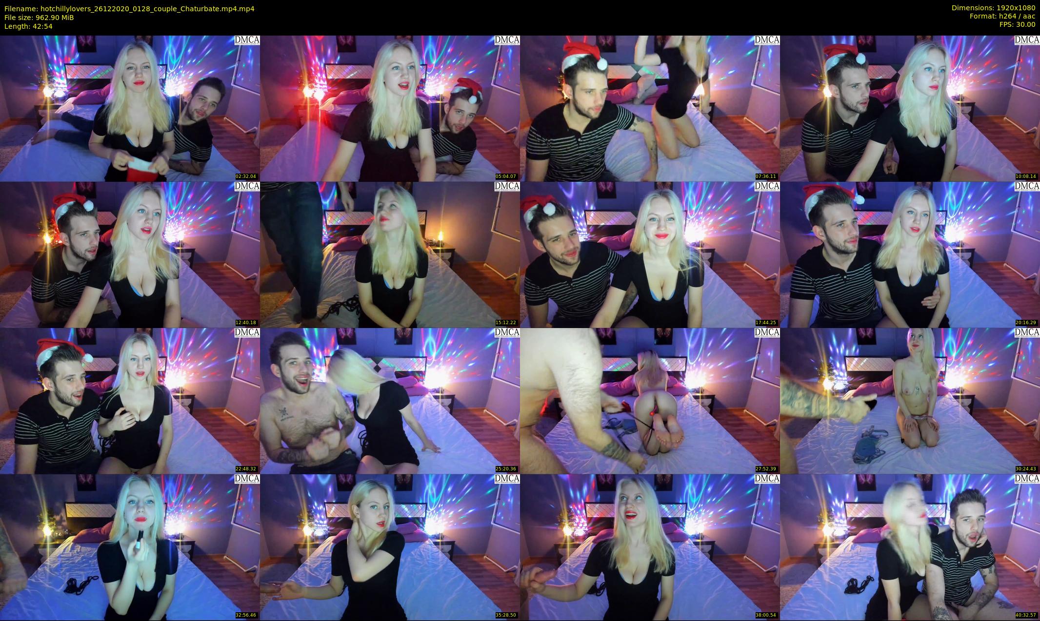 hotchillylovers — 43 minute Chaturbate couple cam show recording, 1080p, Dec 26, 2020