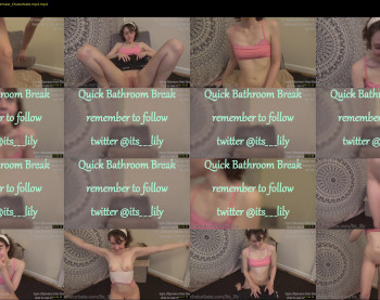 its_lily — 54 minute Chaturbate female cam show recording, 1080p, Dec 25, 2020