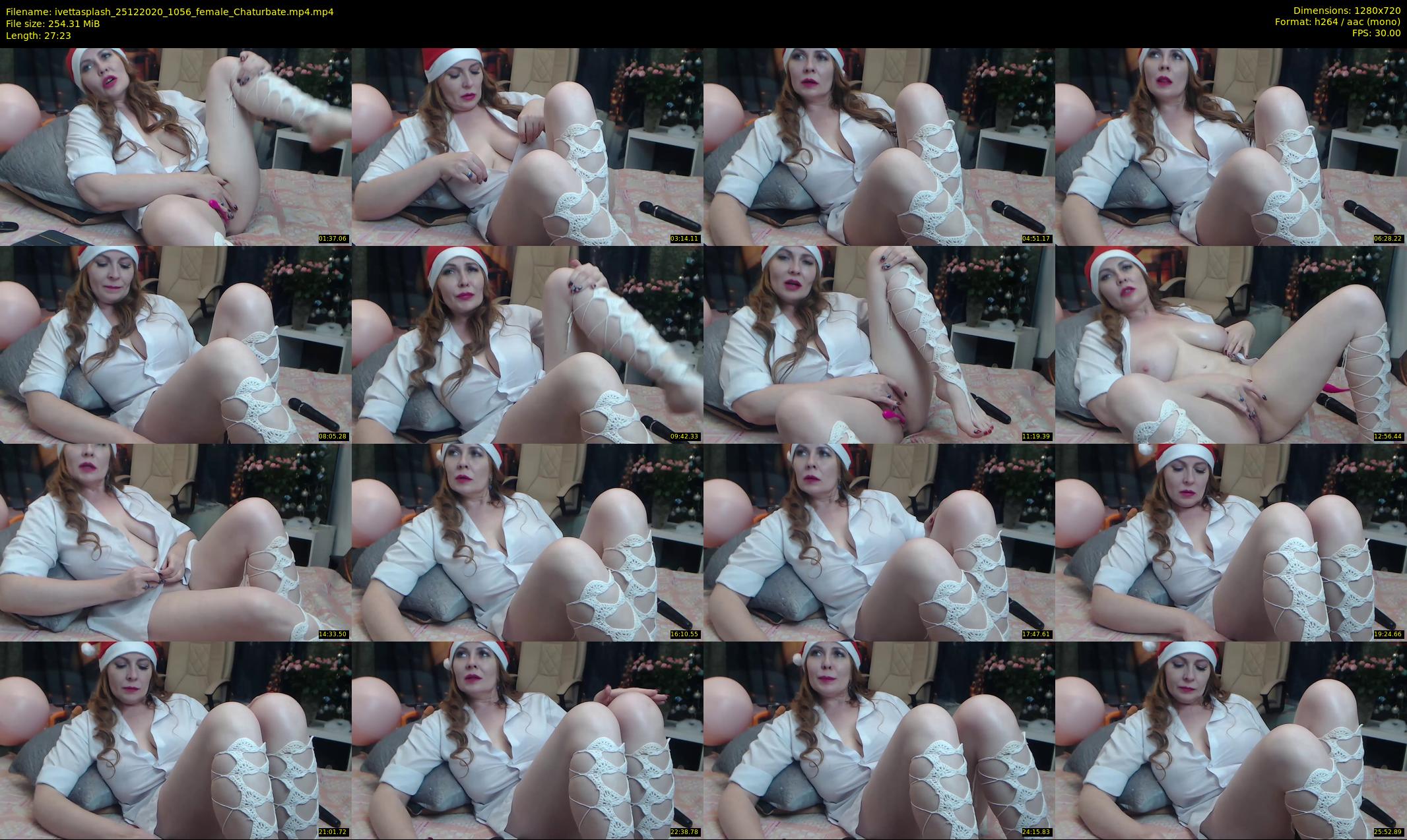 ivettasplash — 28 minute Chaturbate female cam show recording, 720p, Dec 25, 2020