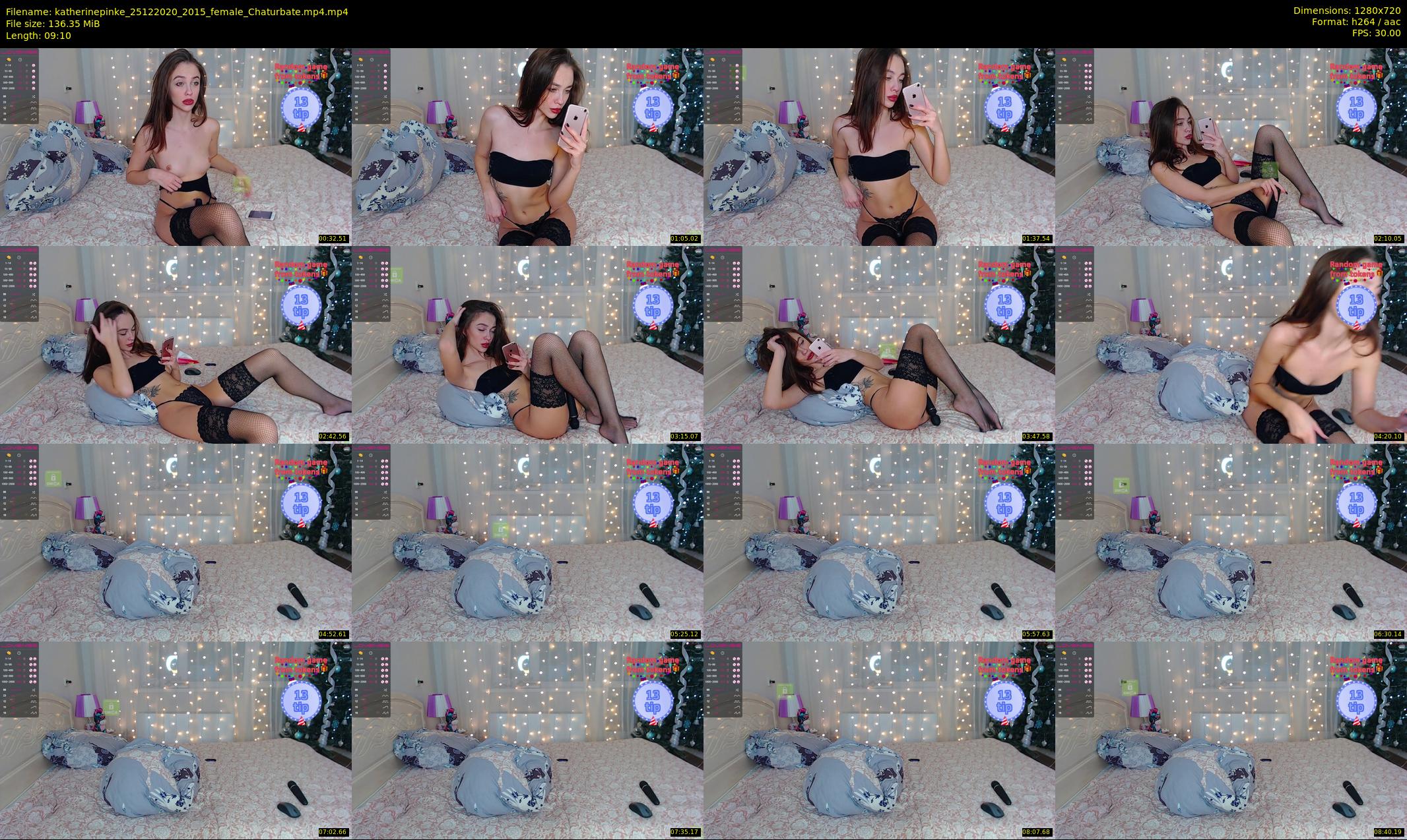 katherinepinke — 10 minute Chaturbate female cam show recording, 720p, Dec 25, 2020