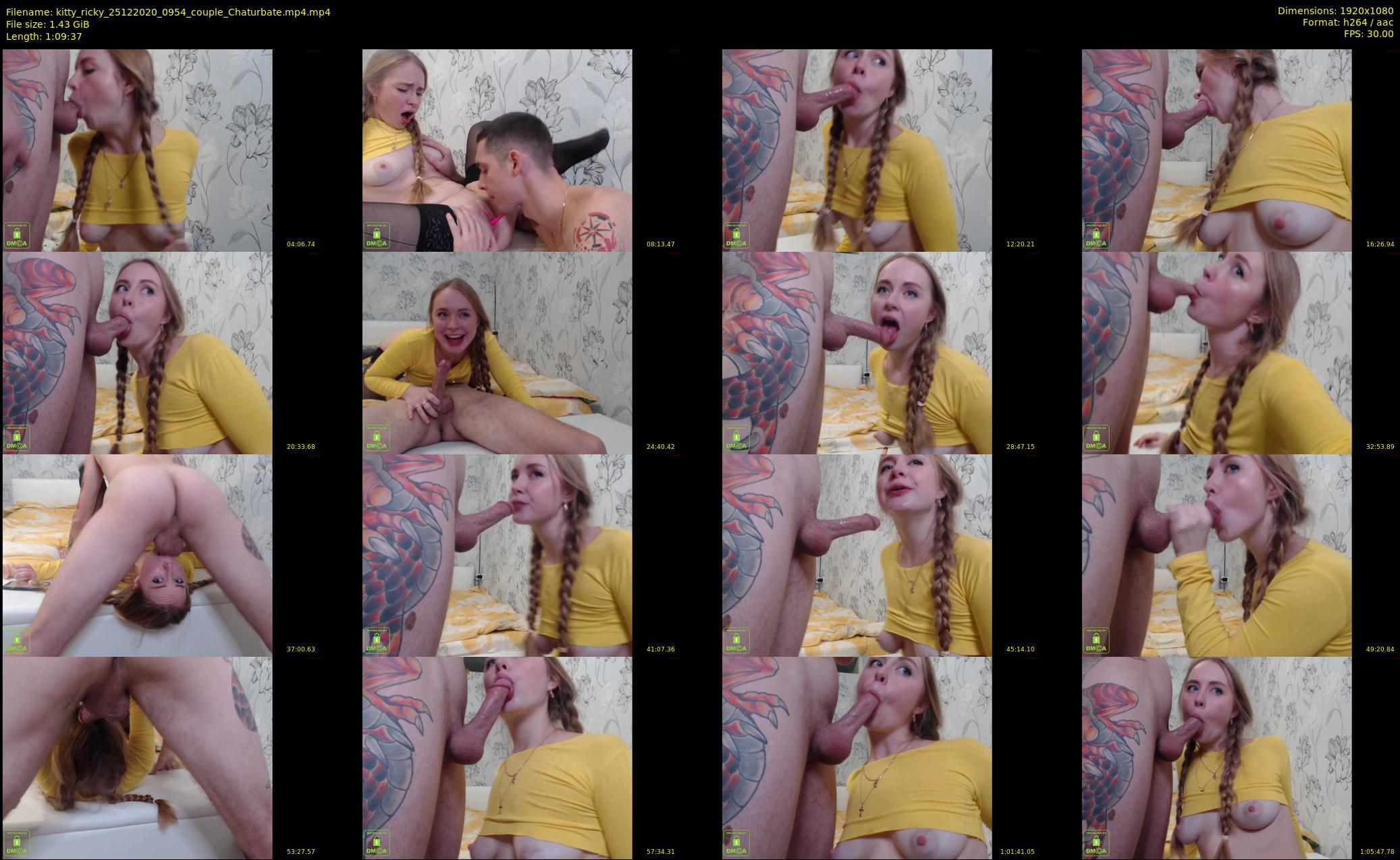 kitty_ricky — 70 minute Chaturbate couple cam show recording, 1080p, Dec 25, 2020