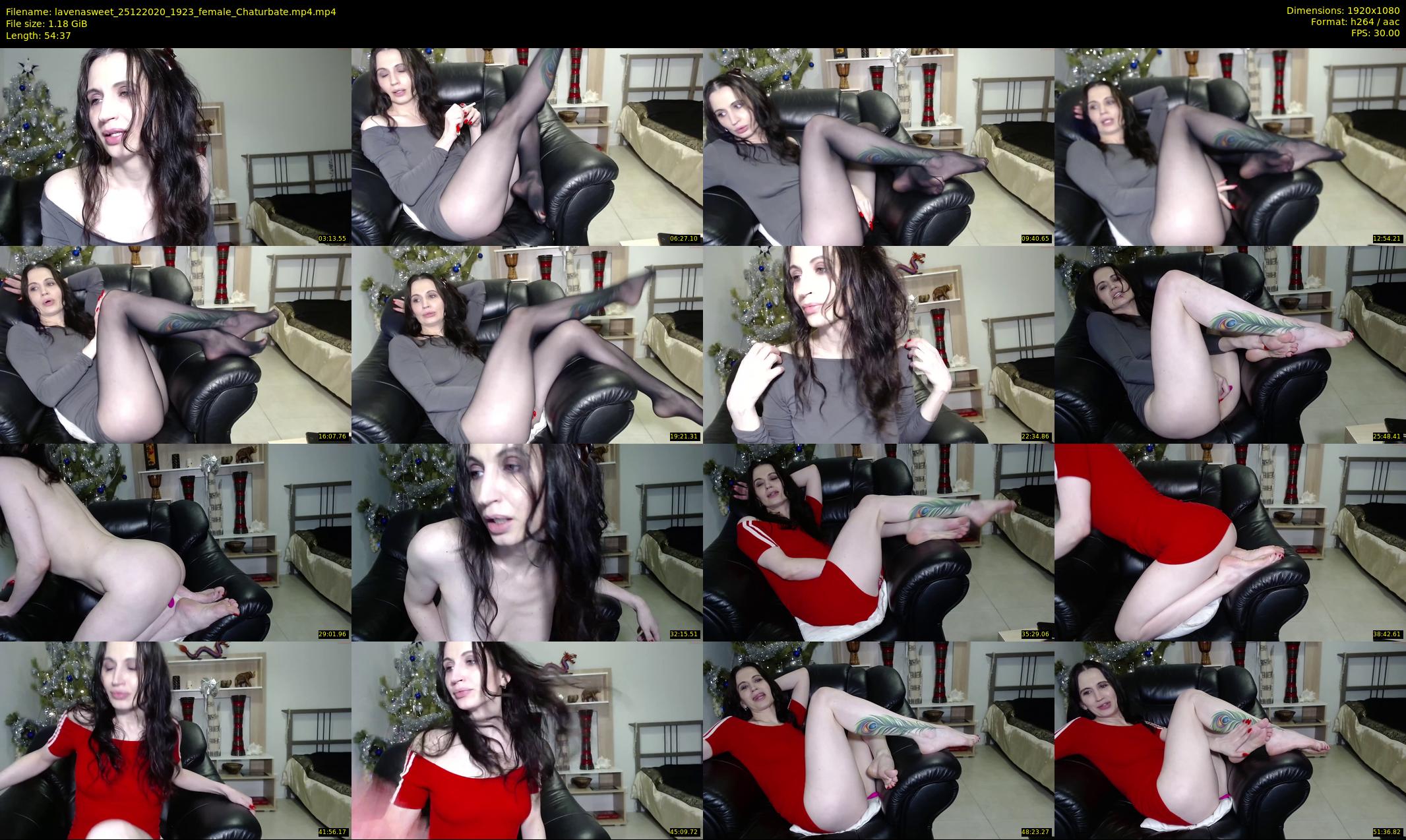 lavenasweet — 55 minute Chaturbate female cam show recording, 1080p, Dec 25, 2020