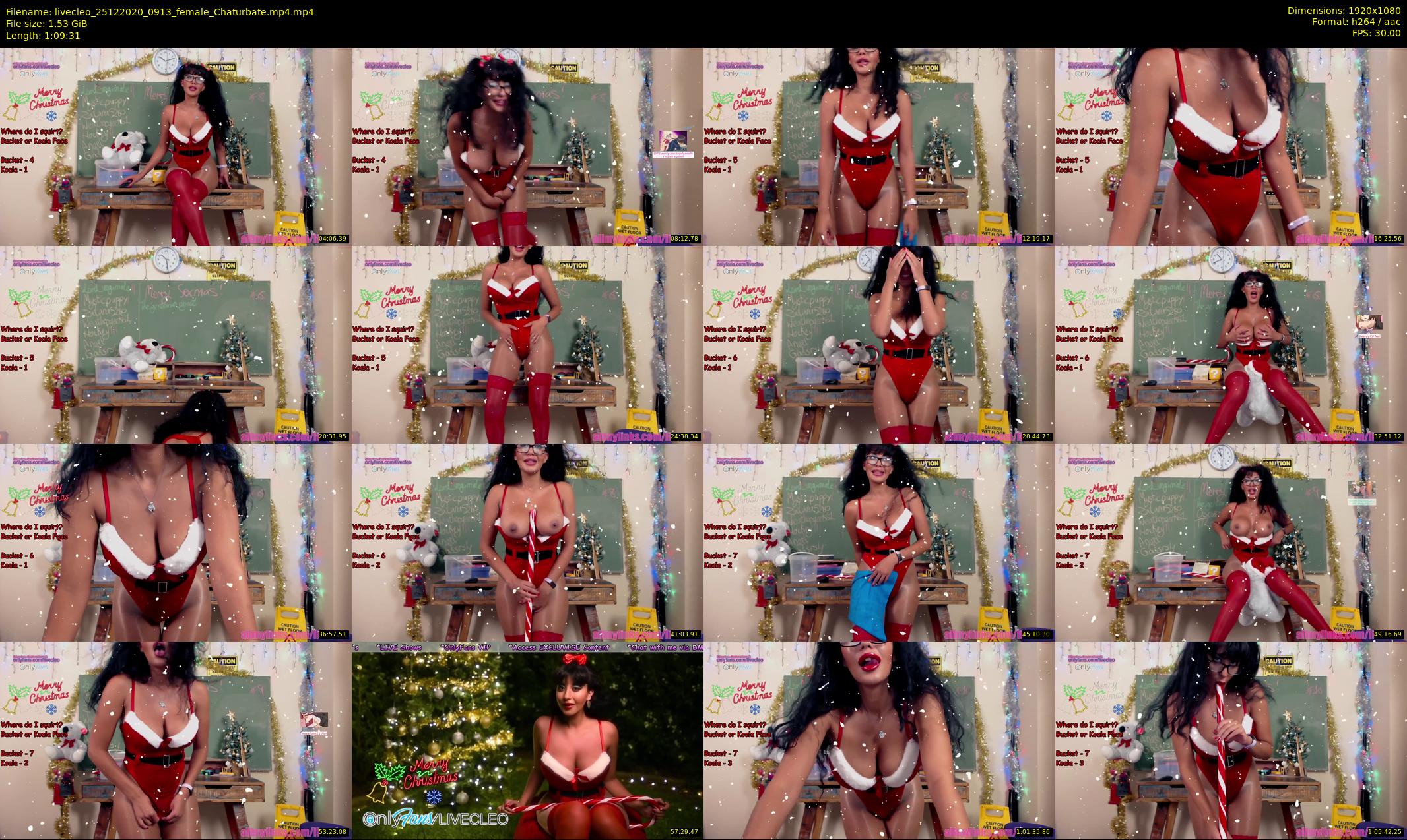 livecleo — 70 minute Chaturbate female cam show recording, 1080p, Dec 25, 2020