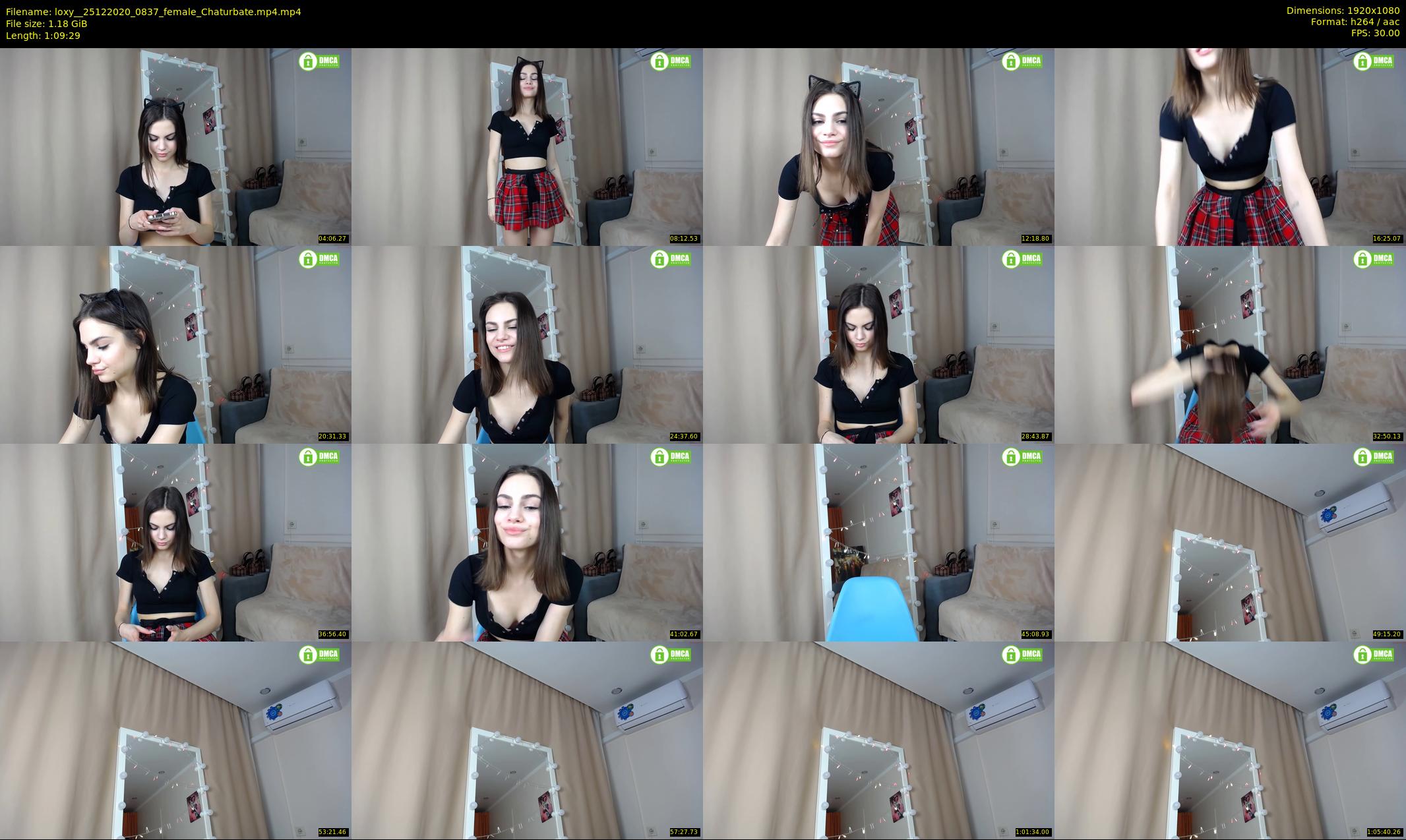 loxy_ — 70 minute Chaturbate female cam show recording, 1080p, Dec 25, 2020