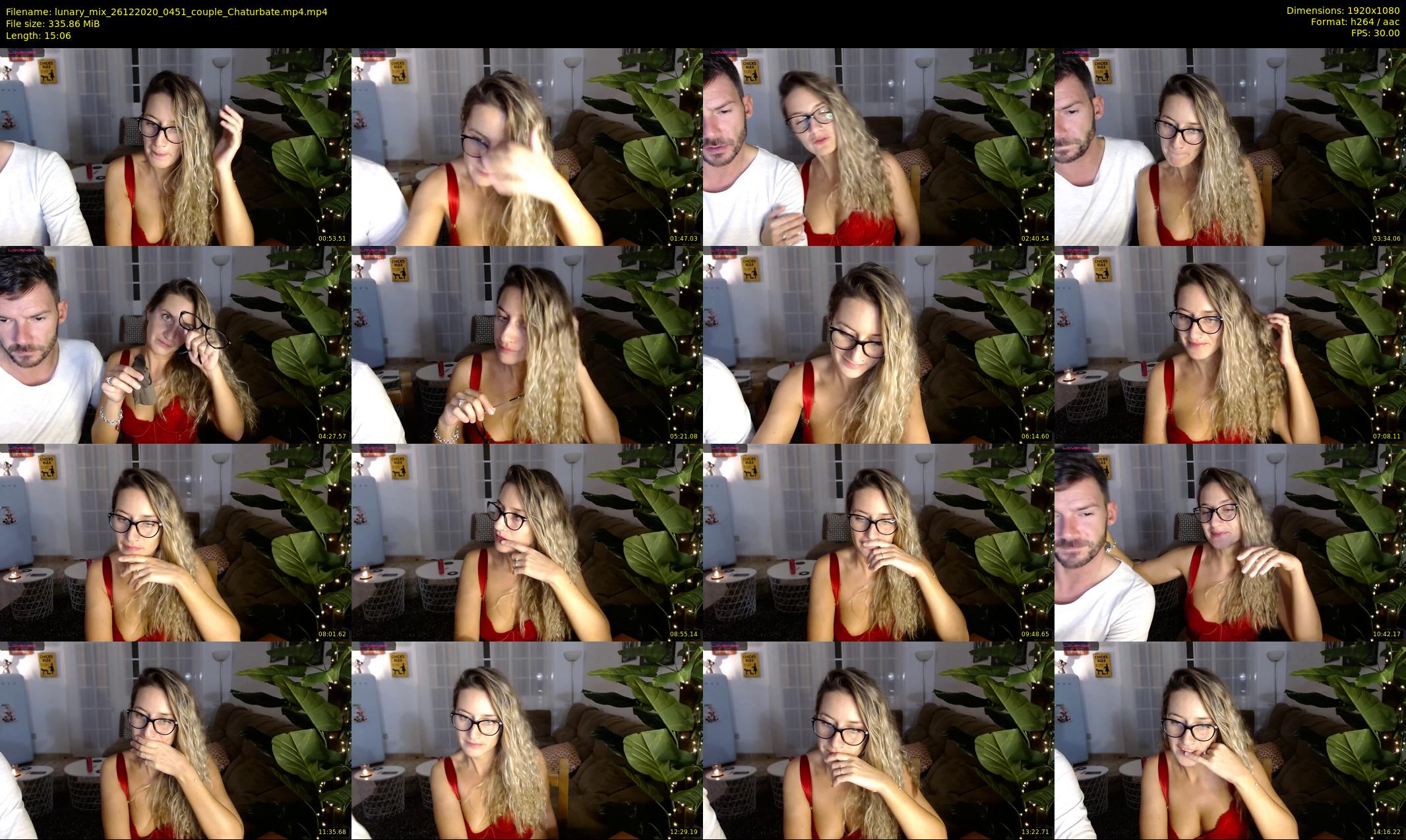 lunary_mix — 16 minute Chaturbate couple cam show recording, 1080p, Dec 26, 2020