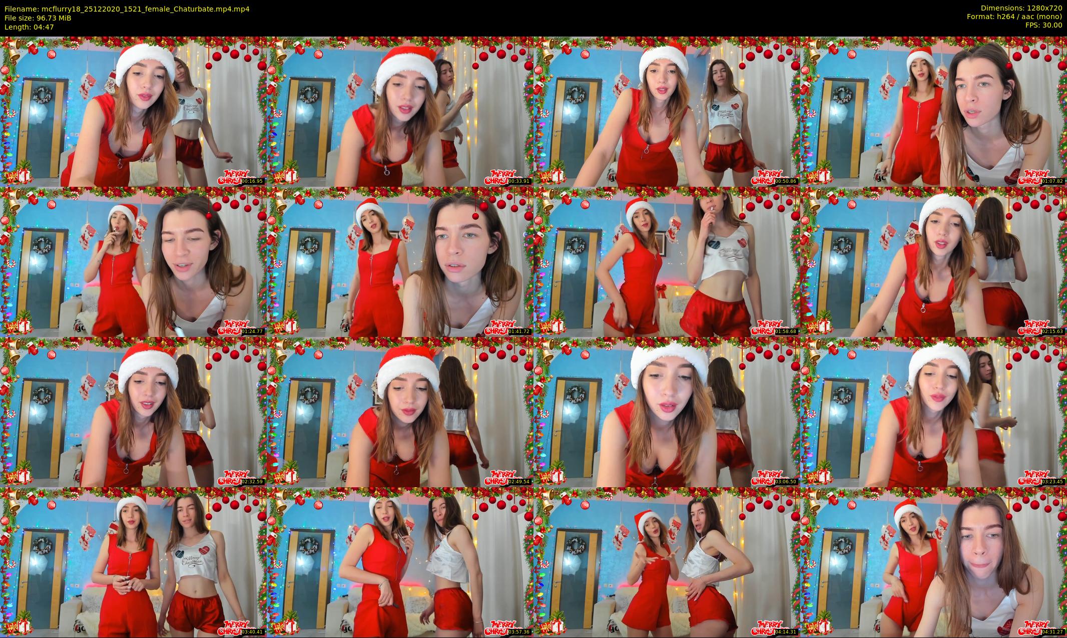 mcflurry18 — 5 minute Chaturbate female cam show recording, 720p, Dec 25, 2020