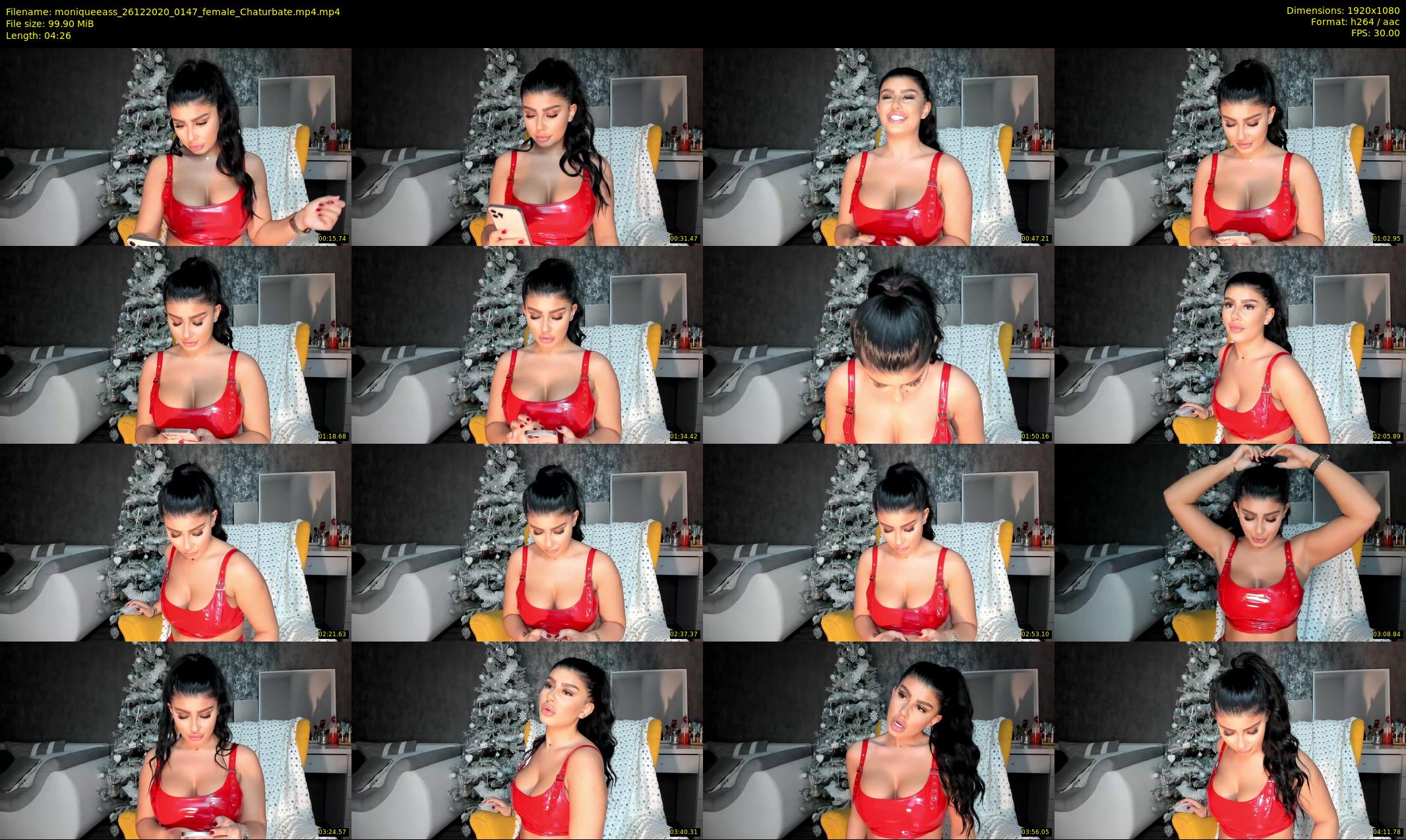 moniqueeass — 5 minute Chaturbate female cam show recording, 1080p, Dec 26, 2020