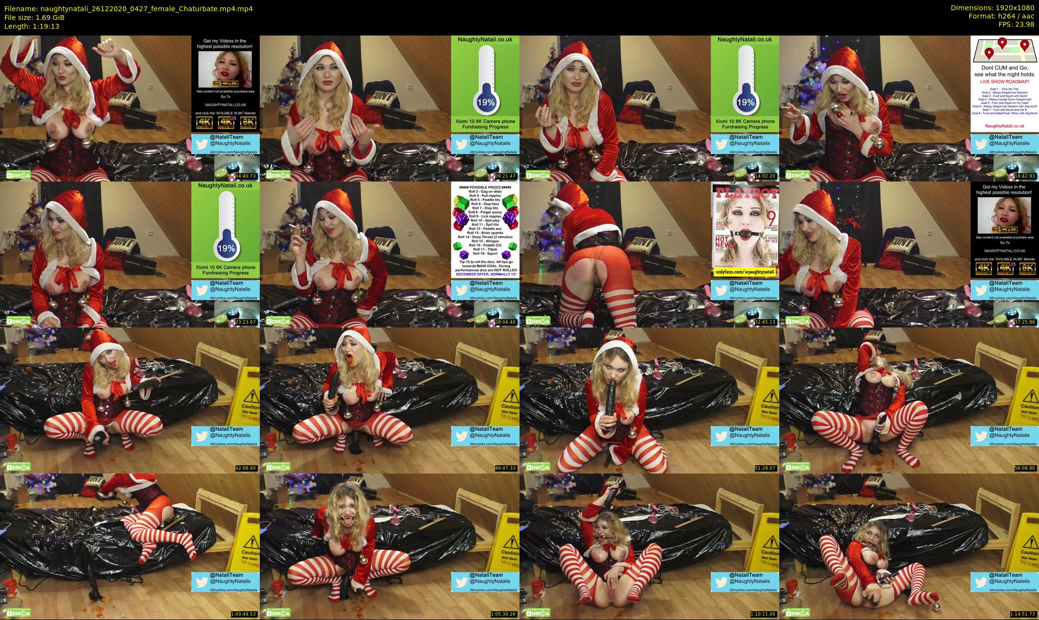 naughtynatali — 80 minute Chaturbate female cam show recording, 1080p, Dec 26, 2020